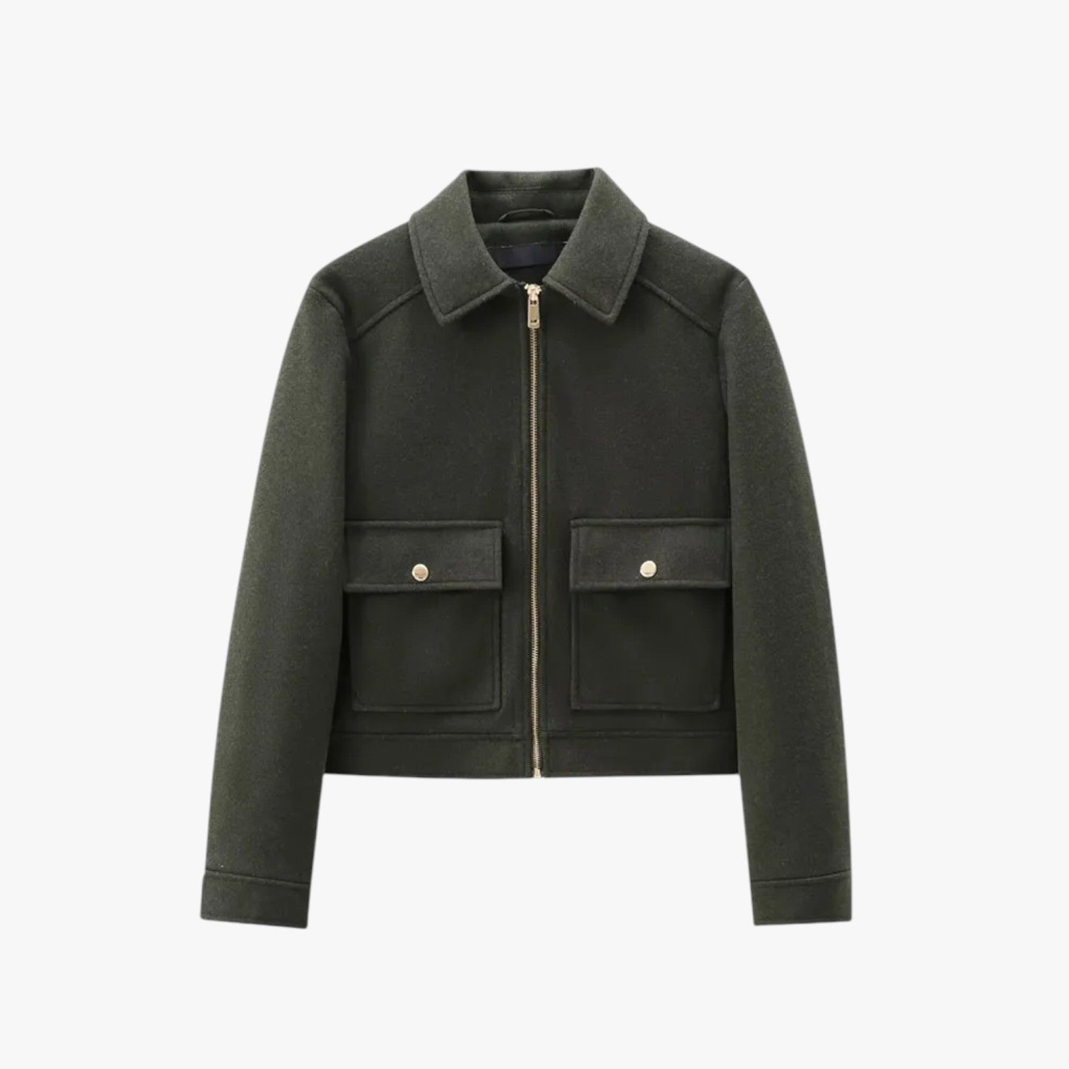 Giacca invernale da strada: calda, pratica e con tasche - Verde Scuro - calda coats coats for women giacca giacca invernale invernale Jackets & Coats pratica strada tasche women's coats & jackets - Concept Palermo