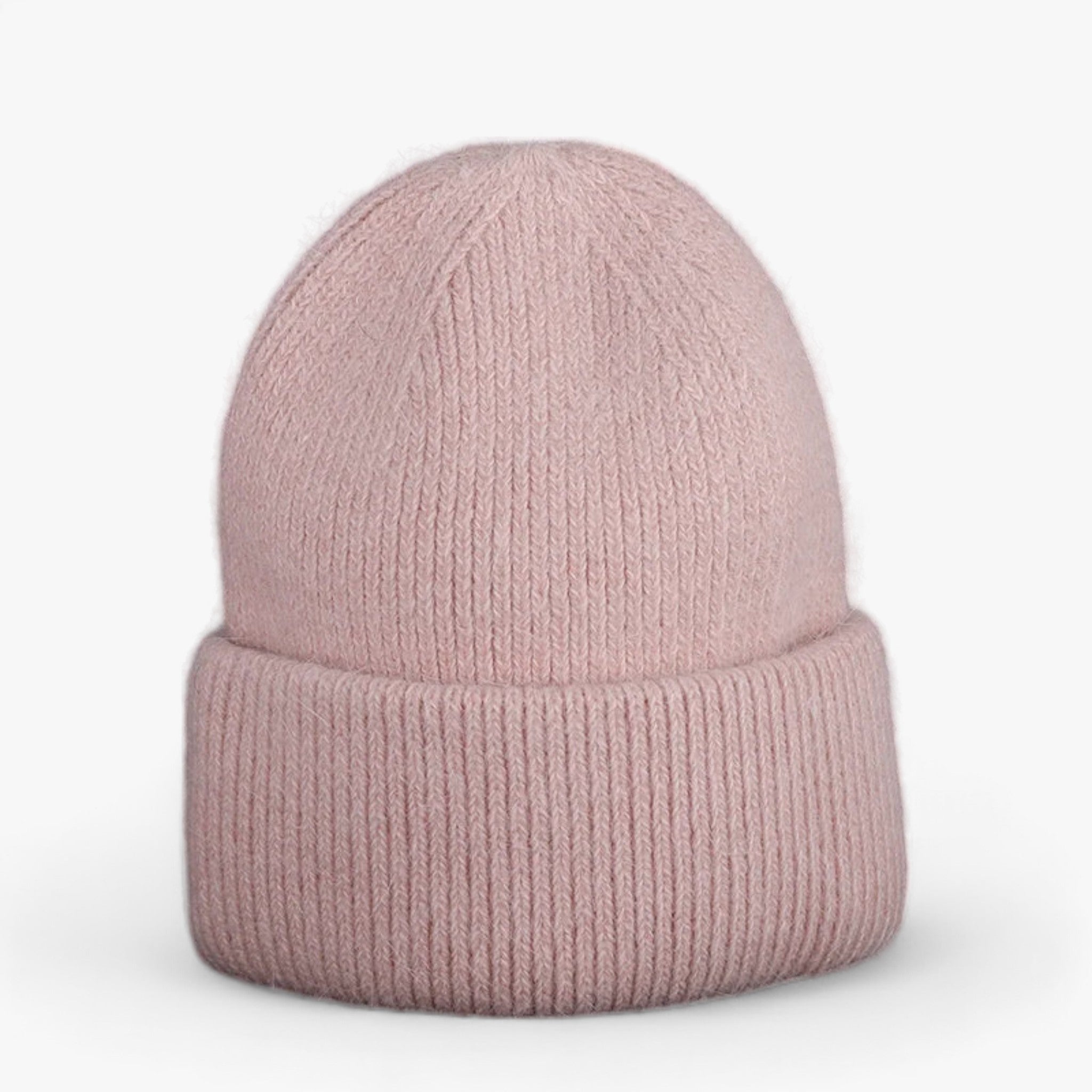 Cappello invernale: calore con vera pelliccia di coniglio Donna - Sedia rosa 54cm-60cm - beanies bucket hats calore cappello cappello invernale coniglio donna hat invernale pelliccia Sun Hats - Concept Palermo