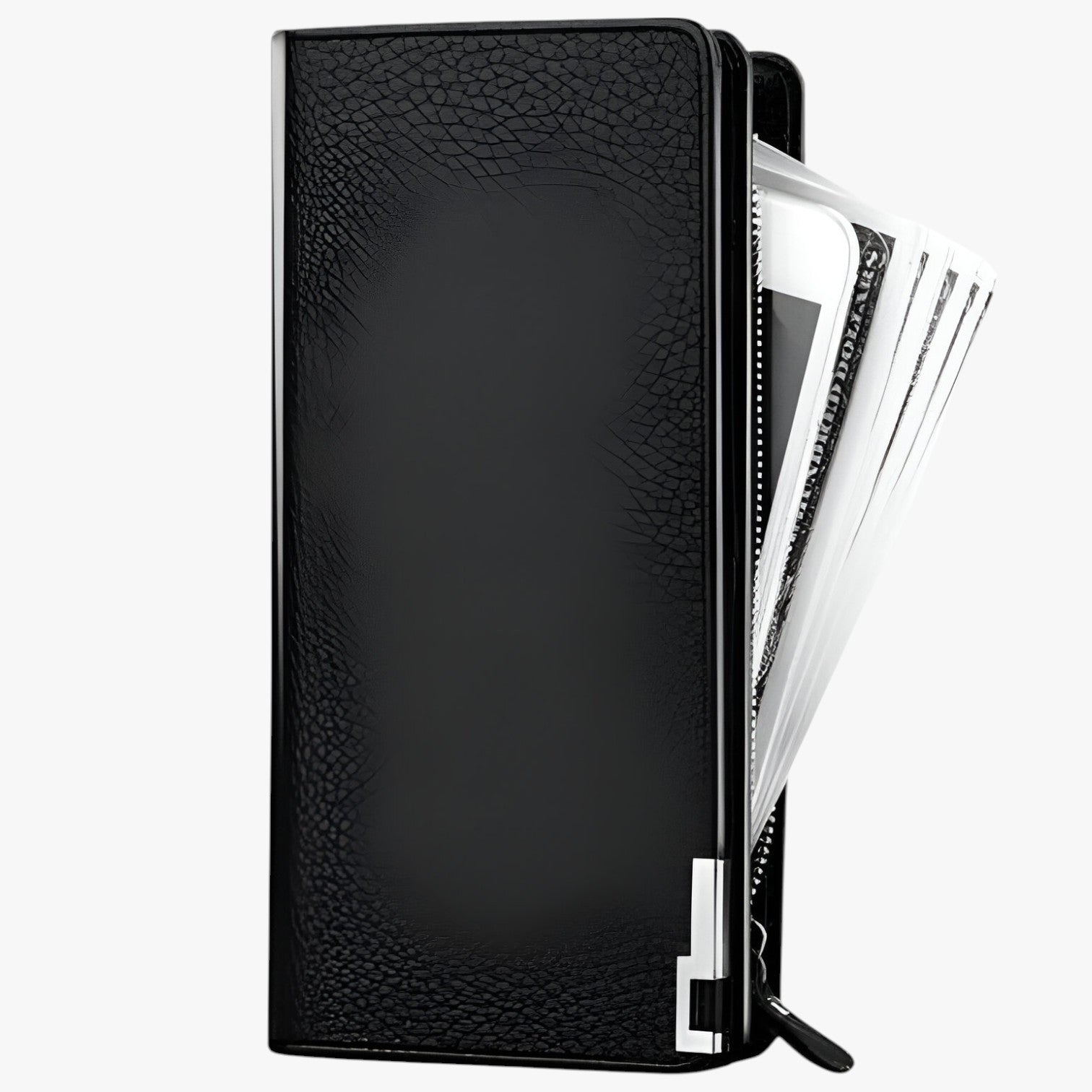 Portafoglio lungo con scomparti per carte e tasca porta monete Uomo - - carte mens wallet monete porta portafoglio portafoglio scomparti scomparti tasca uomo wallet wallets - Concept Palermo