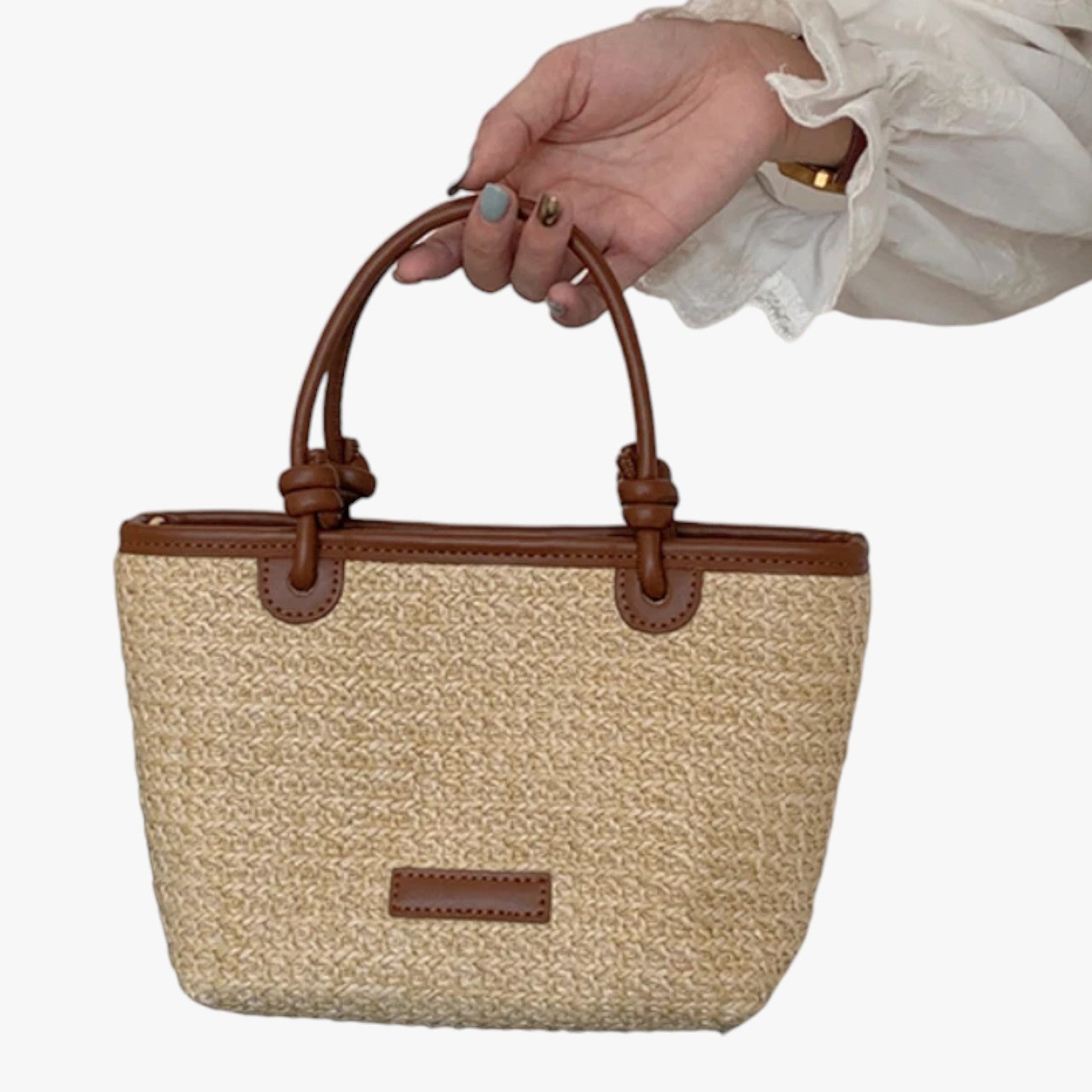 Borsa Estiva in Paglia Leggera, Chic e Pronta per la Spiaggia - - bag Bags borsa borsa estiva chic estiva handbags leggera paglia pronta women bag women bags Women's handbags - Concept Palermo