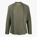 Chaqueta plisada para hombre