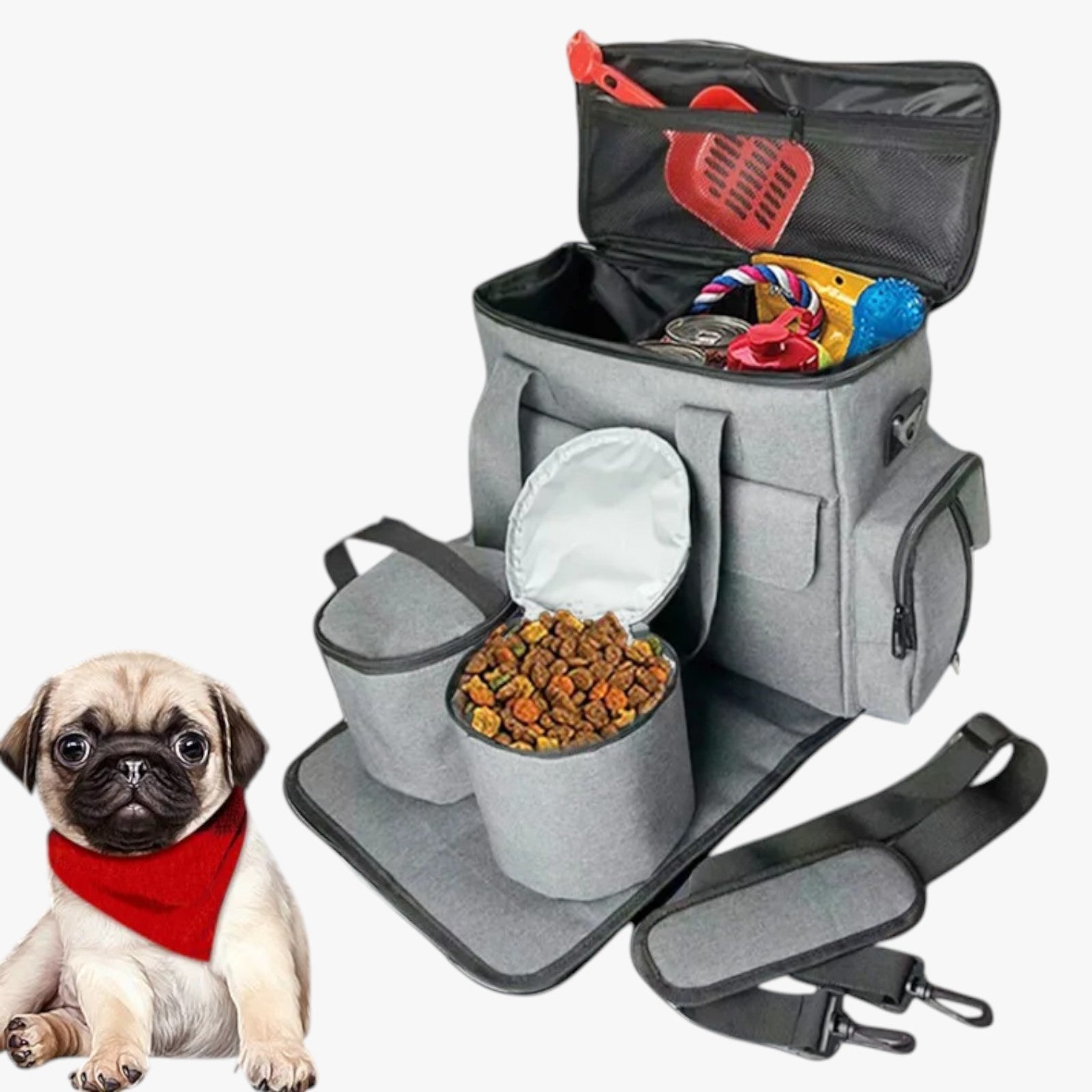 Borsa snack da passeggio per cani e gatti Uomo - - borsa borsa snack cani gatti passeggio pet petproduct Pets pets & supplies snack uomo - Concept Palermo