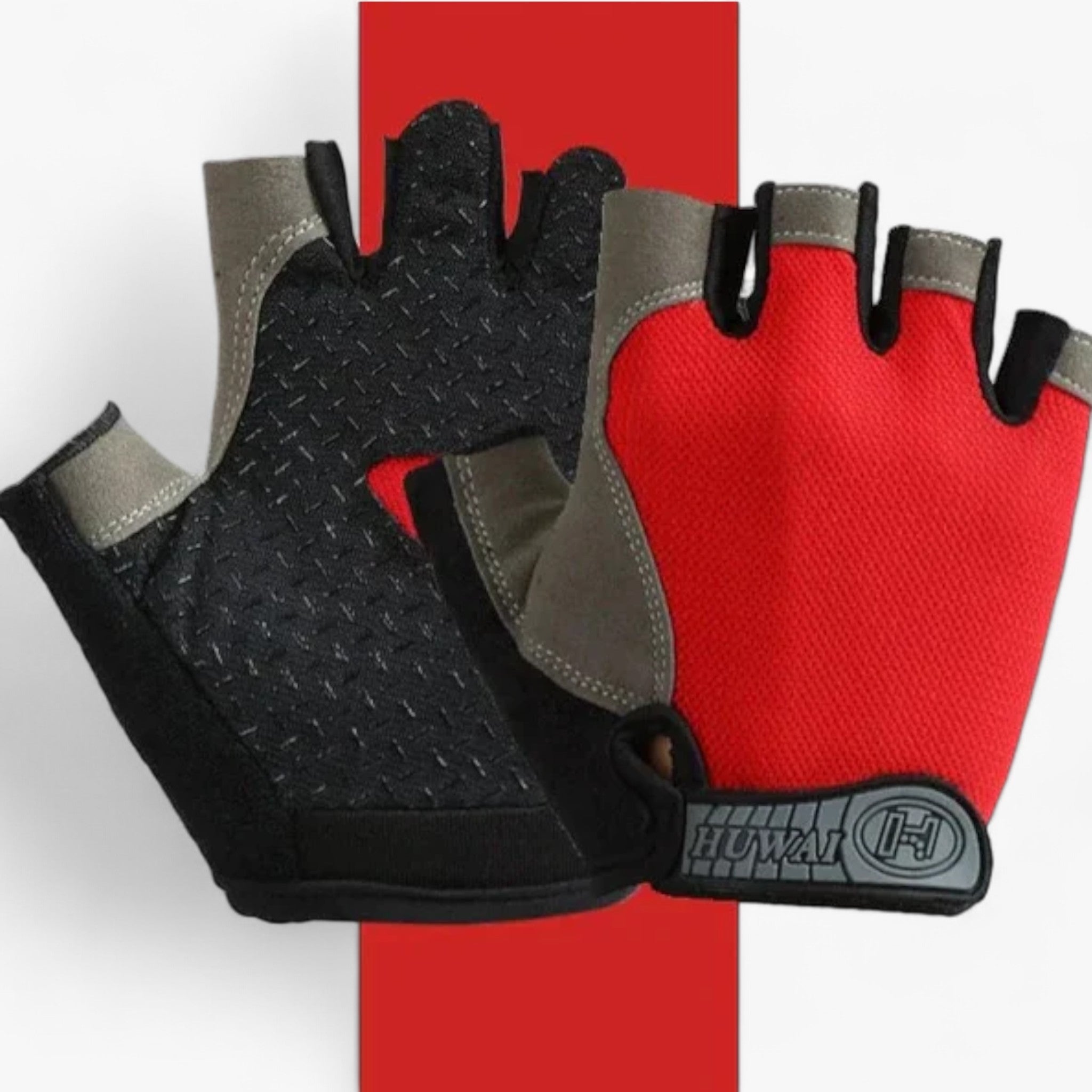 Guanti sportivi antiscivolo GripMaster: freschi, comodi e resistenti Uomo - Rosso - antiscivolo bicycle gloves comodi comodi e resistenti - € freschi gloves gloves for men gripmaster guanti guanti sportivi guanti sportivi antiscivolo gripmaster: freschi mens gloves resistenti - Concept Palermo