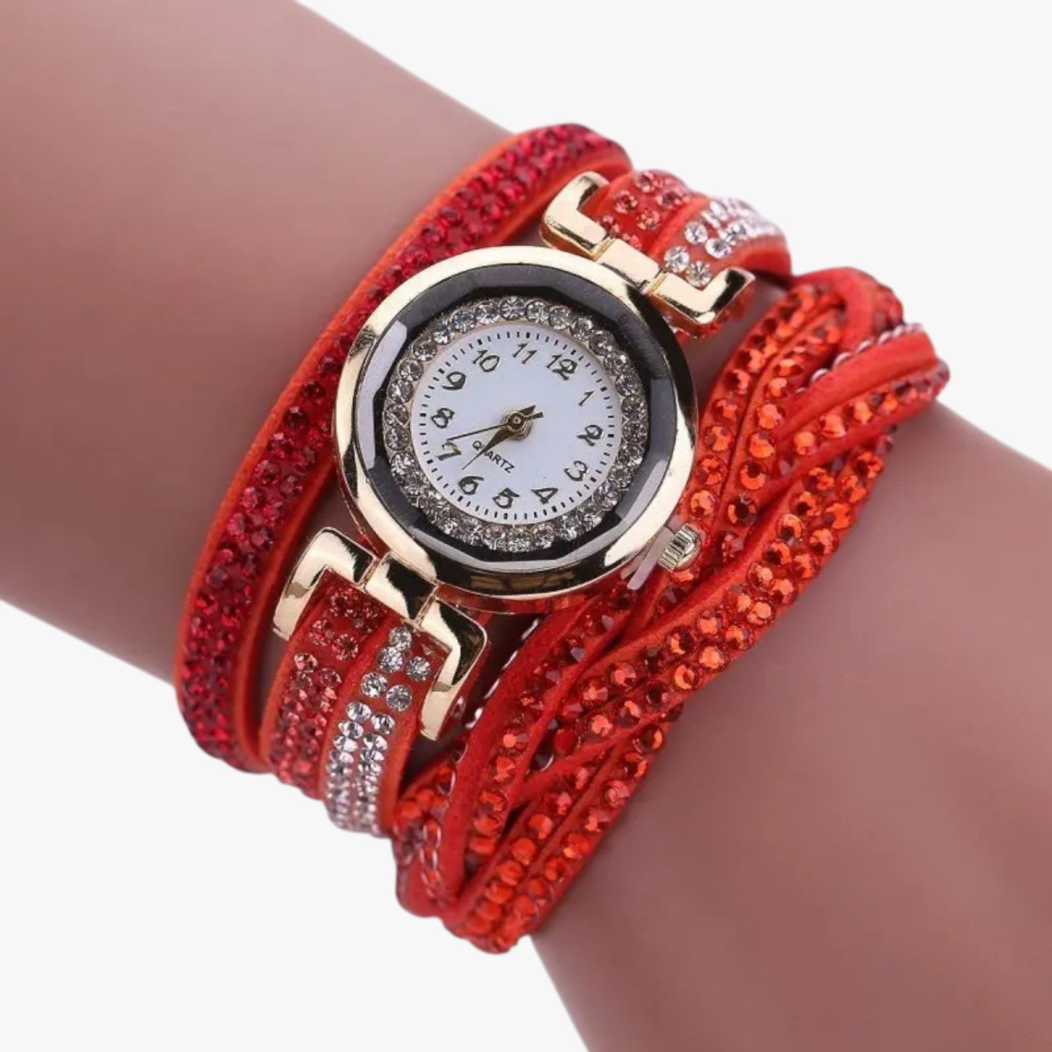 Orologio da donna con cinturino lungo in pelle: eleganza e lucentezza in uno - - cinturino donna eleganza female watch lucentezza orologio orologio donna pelle watch watch for women watches - Concept Palermo