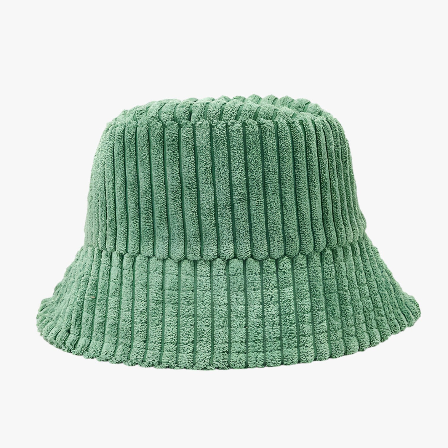 Cappello a secchiello pieghevole in cotone – Protezione contro il sole - Verde 54-58cm - bucket hats cappello cappello secchiello contro cotone hat Hat for girls pieghevole protezione secchiello sole summer hat Sun Hats women hat - Concept Palermo