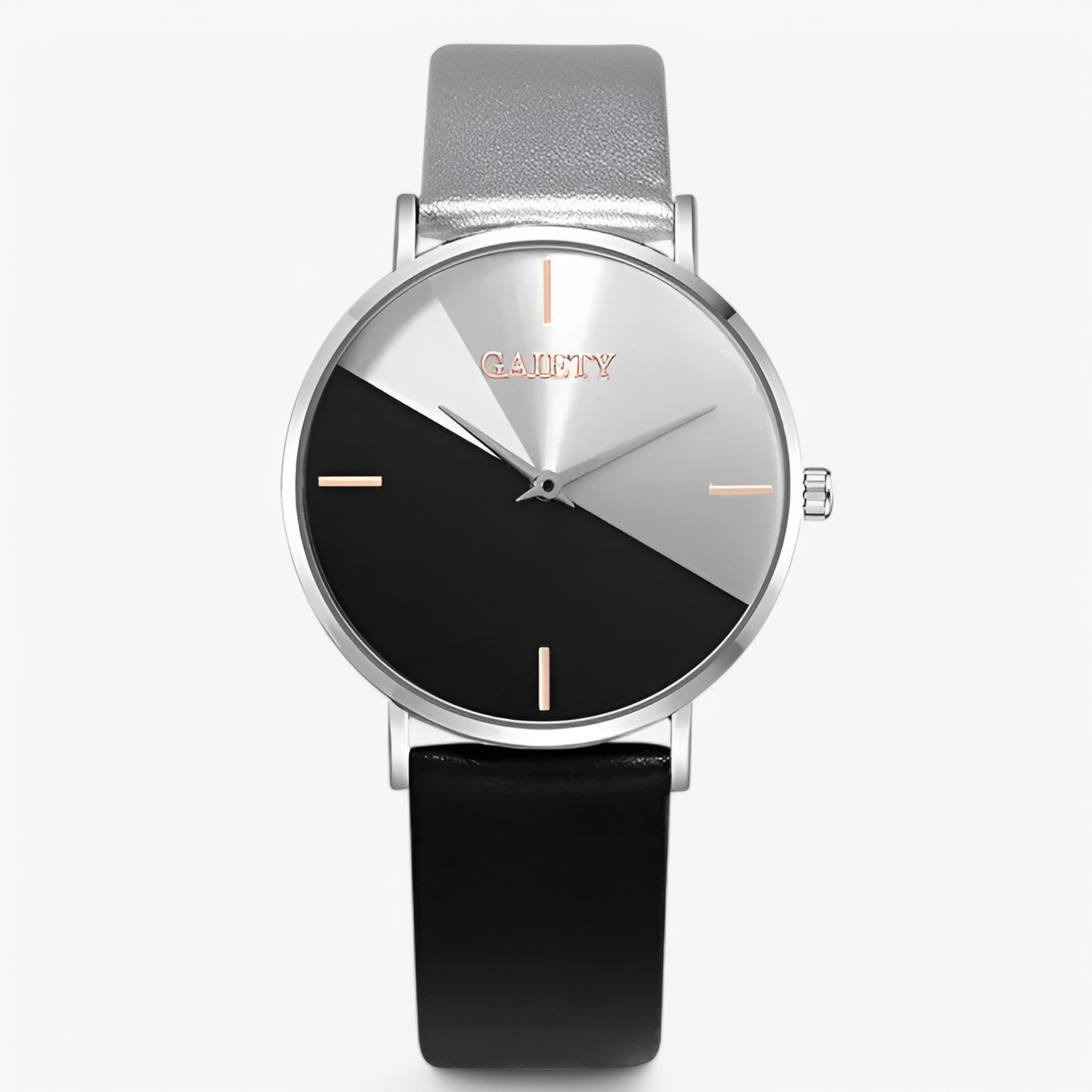 Orologio bicolore con bracciale Donna - Nera - bicolore bracciale donna female watch orologio orologio bicolore watch for women watches - Concept Palermo