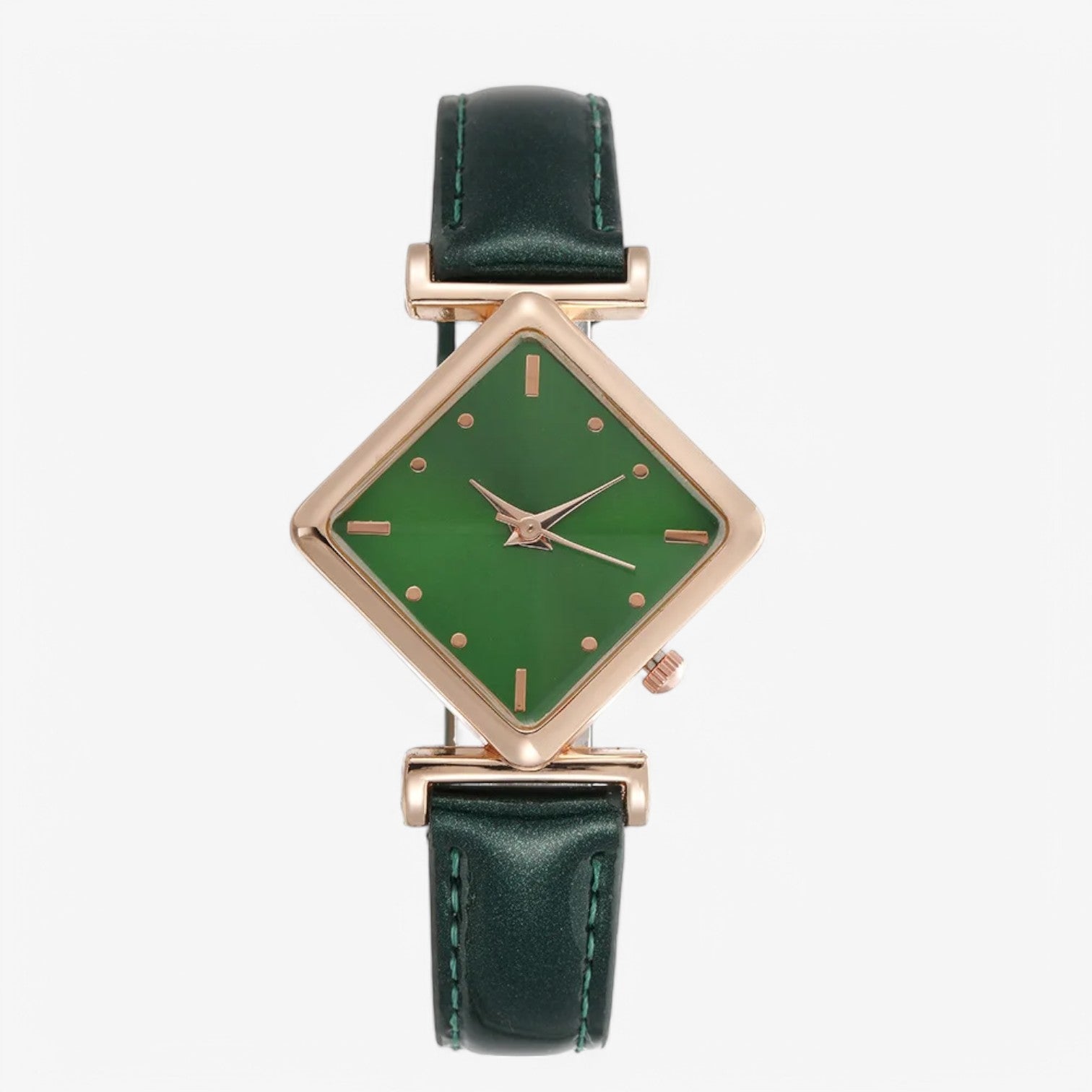 Orologio di Lusso in Pelle – Eleganza Senza Tempo & Comfort Uomo - Verde - comfort eleganza ladies watch orologio orologio pelle pelle tempo uomo watch watch for women watches women watch - Concept Palermo