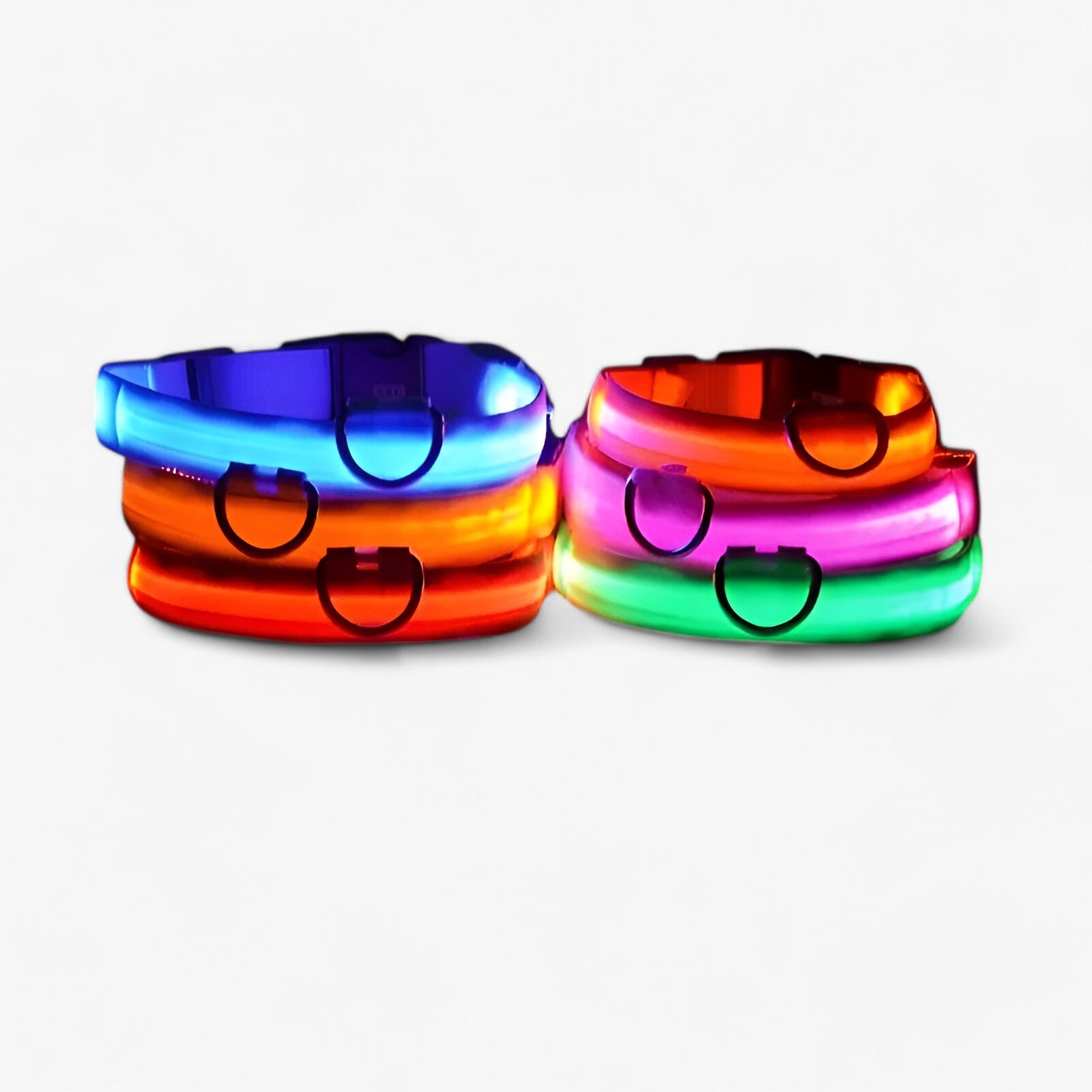 Collare LED per Cani Sicuro - Visibile al Buio - - buio cani collare collare cani Dog Collar DOG SUPPLIES Pet supplies pets & supplies sicuro visibile - Concept Palermo