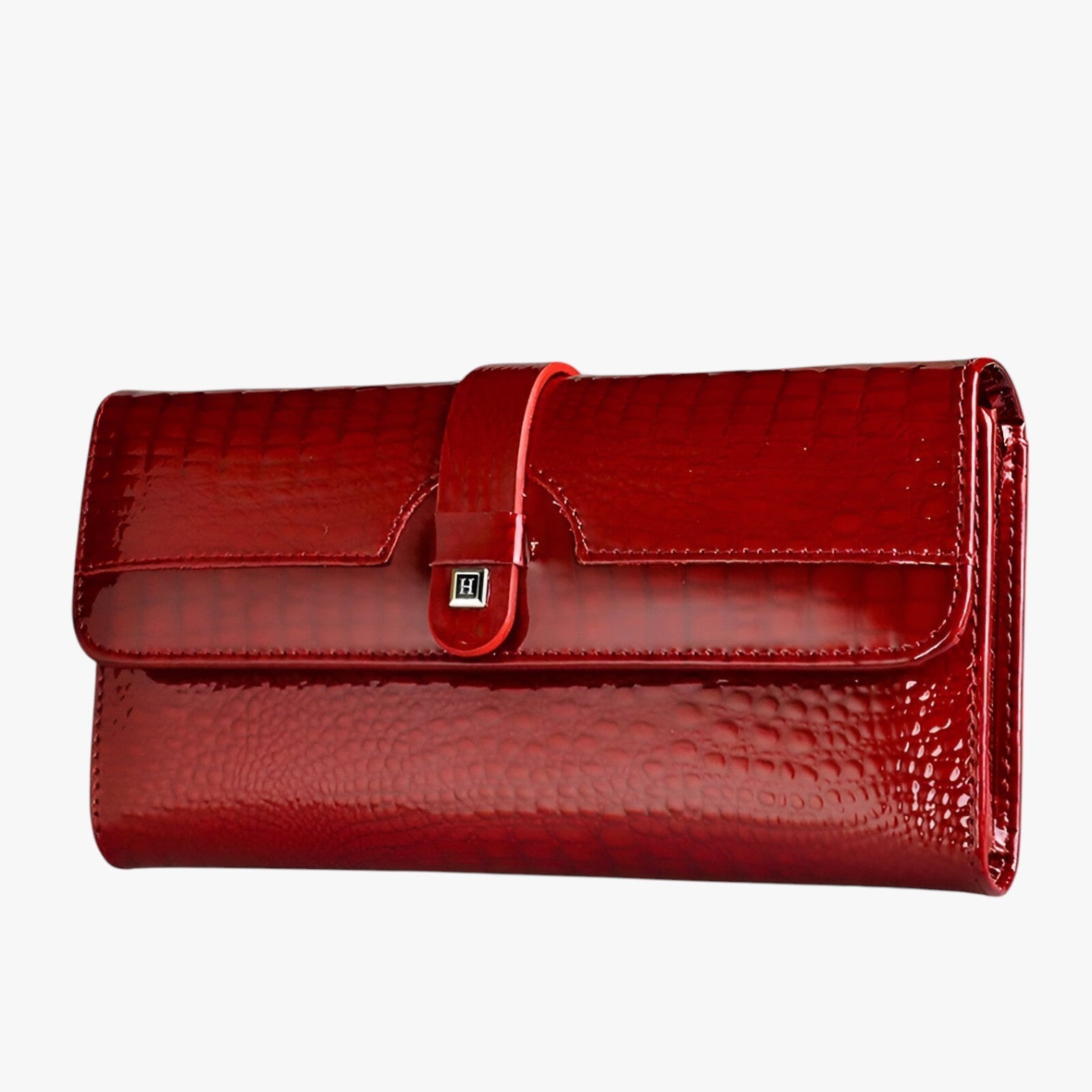 Borsa di design di lusso – Clutch e portafoglio in pelle lucida Donna - - borsa borsa design clutch design donna lucida pelle portafoglio wallet womens wallet - Concept Palermo
