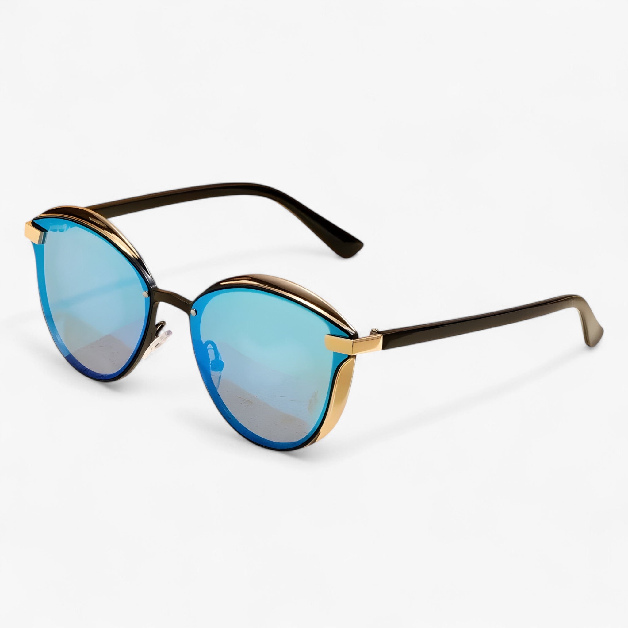 Occhiali da Sole Cat-Eye Vintage Uomo - Blu - accessoires occhiali occhiali sole sole sunglasses uomo vintage zonnebrillen - Concept Palermo