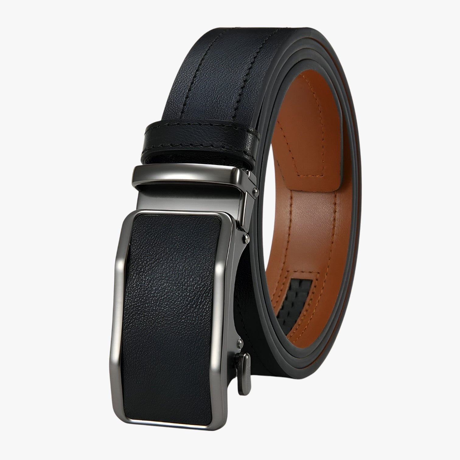 Cintura con fibbia automatica da uomo - Stile e comfort per ogni giorno - Nero - automatica Belts belts for men cintura cintura fibbia comfort fibbia giorno mens accessory Mens belt ogni - Concept Palermo