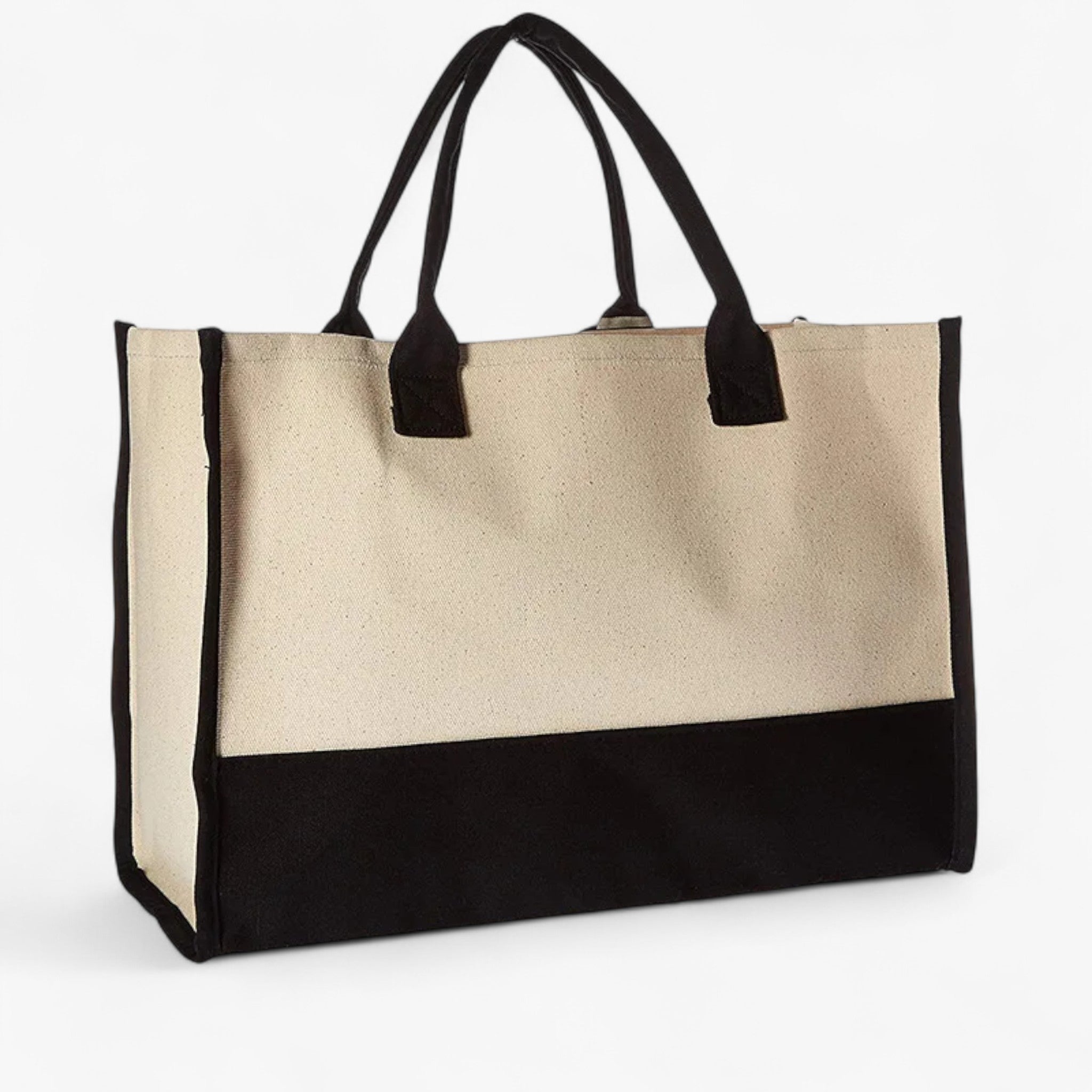 Borsa Tote Donna Grande in Tela Personalizzata con Iniziali - Elegante e Resistente - Vuoto - Bags borsa borsa tote donna handbags personalizzata tote tote bags Women's handbags - Concept Palermo