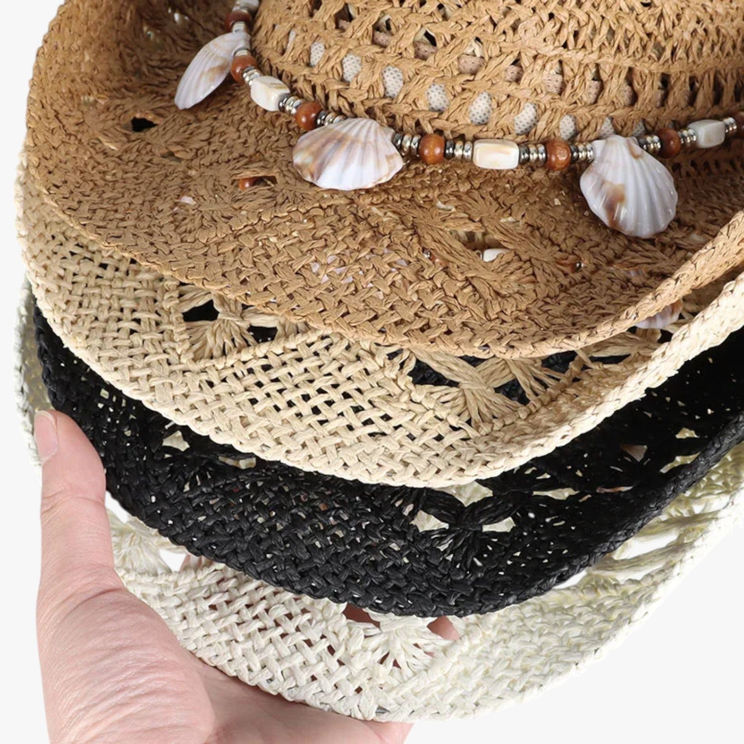 Cappello Cowboy Unisex in Paglia Vintage - - cappello cappello cowboy cowboy hat Hat for girls paglia unisex vintage women hat women's hat - Concept Palermo