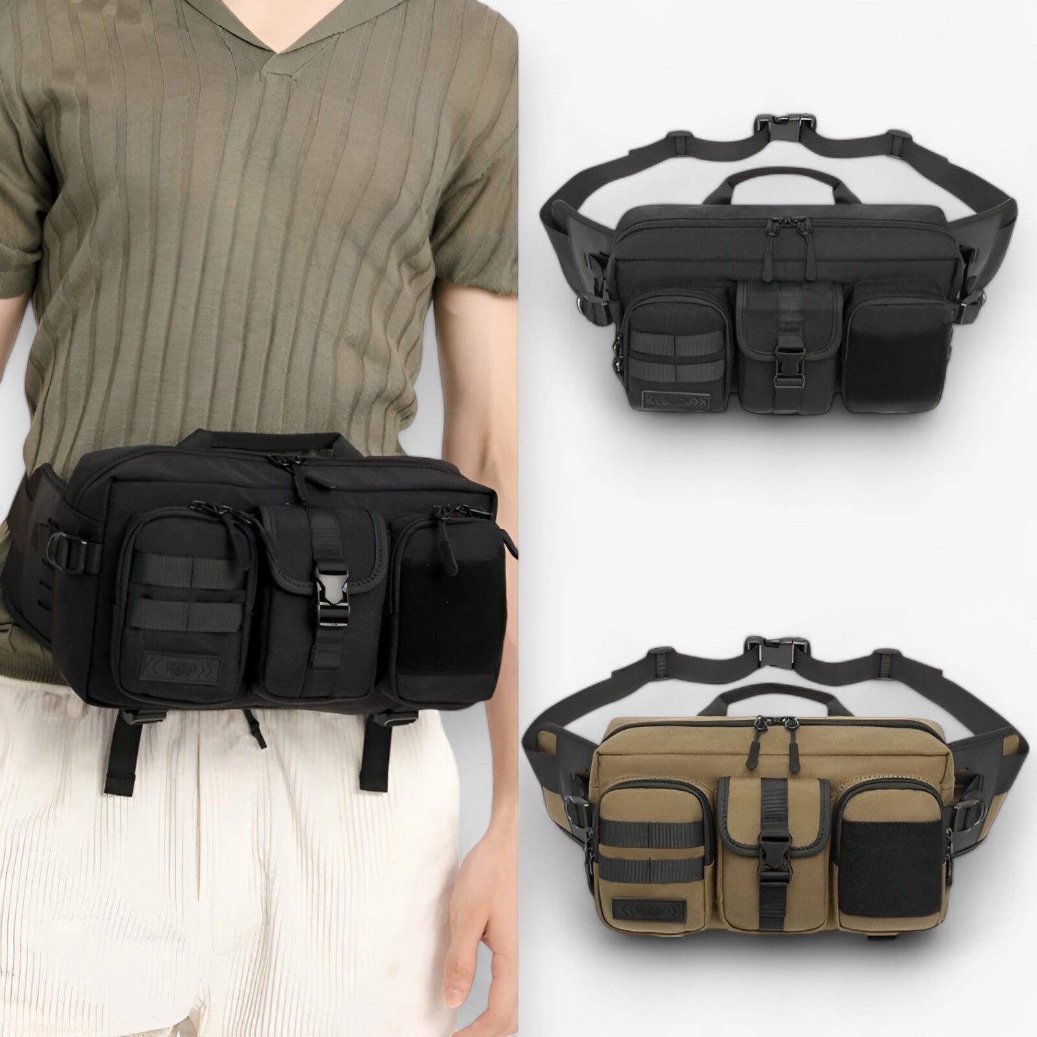 Borsa a tracolla anti-furto ricaricabile USB Uomo - - anti bag bags borsa borsa tracolla furto mens bag ricaricabile tracolla uomo - Concept Palermo