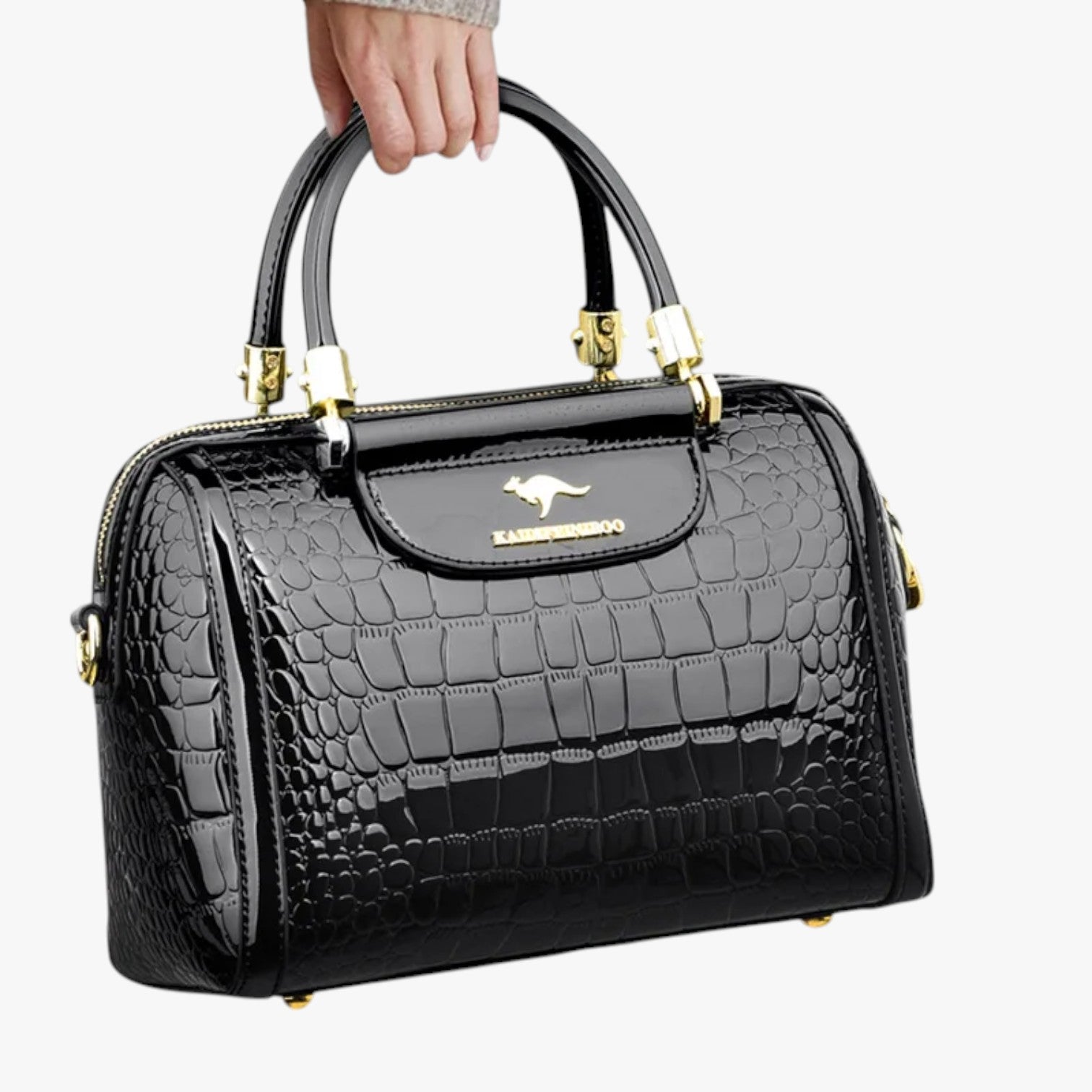 Borsa a Tracolla Grande Nera Donna in Vera Pelle Italiana - Spaziosa, Elegante e Funzionale - - Bags borse eleganza eleganza portata firmate mano portata tracolla women bag Women's handbags - Concept Palermo