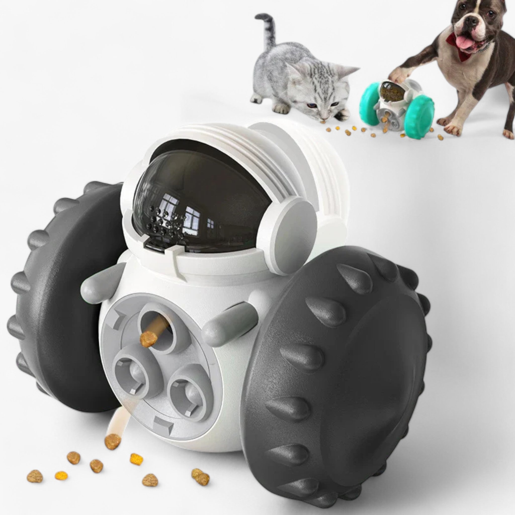 Giocattolo Interattivo per Cani e Gatti con Dispenser di Cibo - - cani cibo dispenser gatti giocattolo giocattolo interattivo interattivo pets & supplies - Concept Palermo