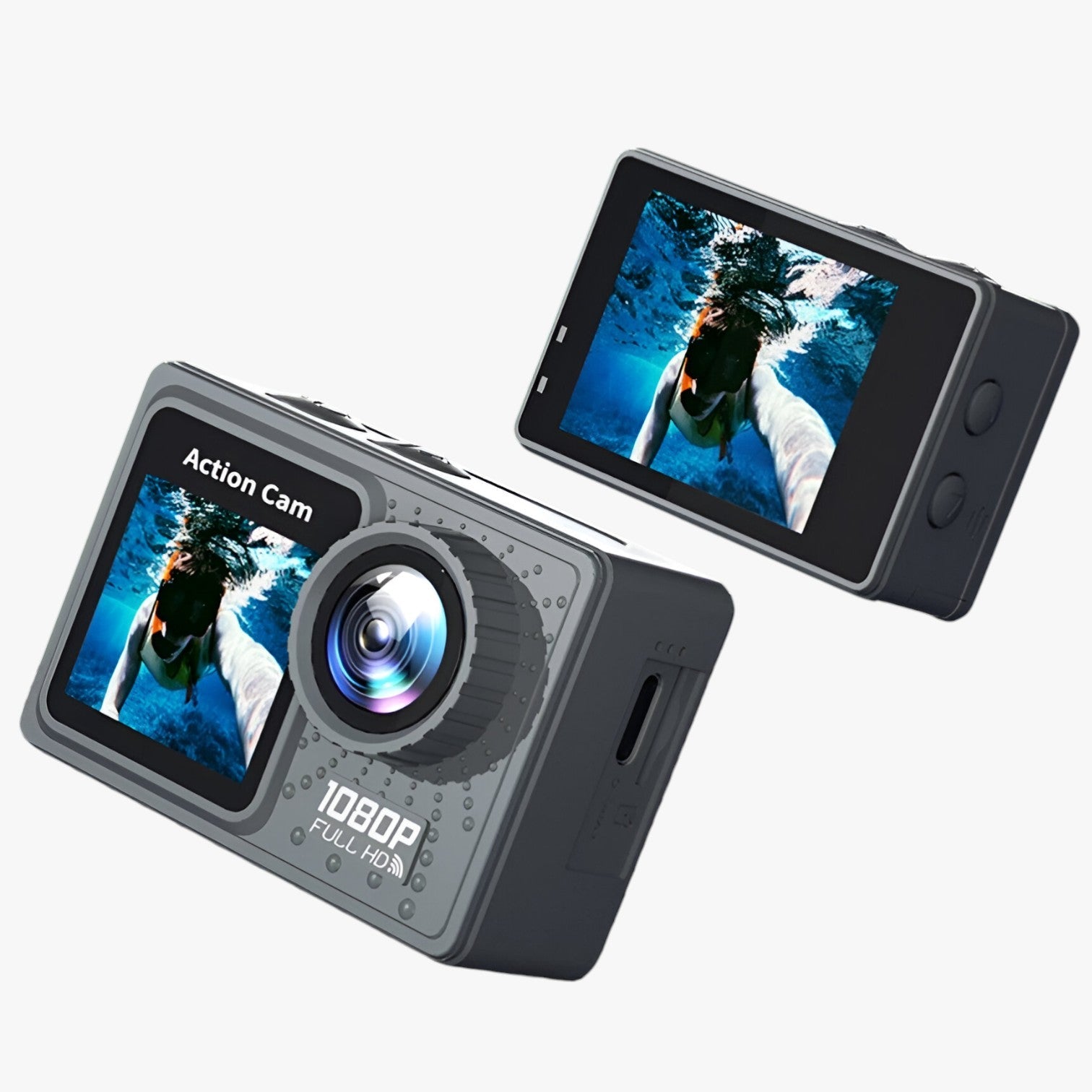 Action Camera HD WiFi – Immagini nitide & impermeabile fino a 30m - - action action camera camera fino gadget gadgets immagini impermeabile nitide - Concept Palermo