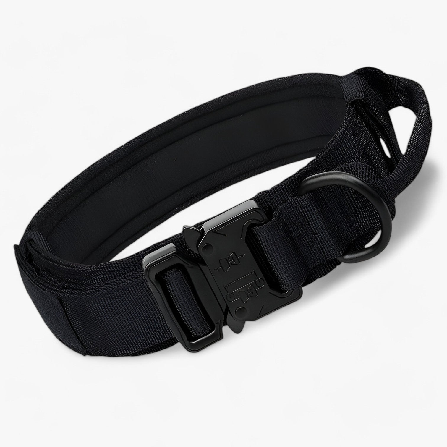 Collare tattico per cani con manico per addestramento Uomo - Collare Nero - addestramento cani collare collare tattico Dog Collar DOG SUPPLIES manico pets & supplies tattico uomo - Concept Palermo