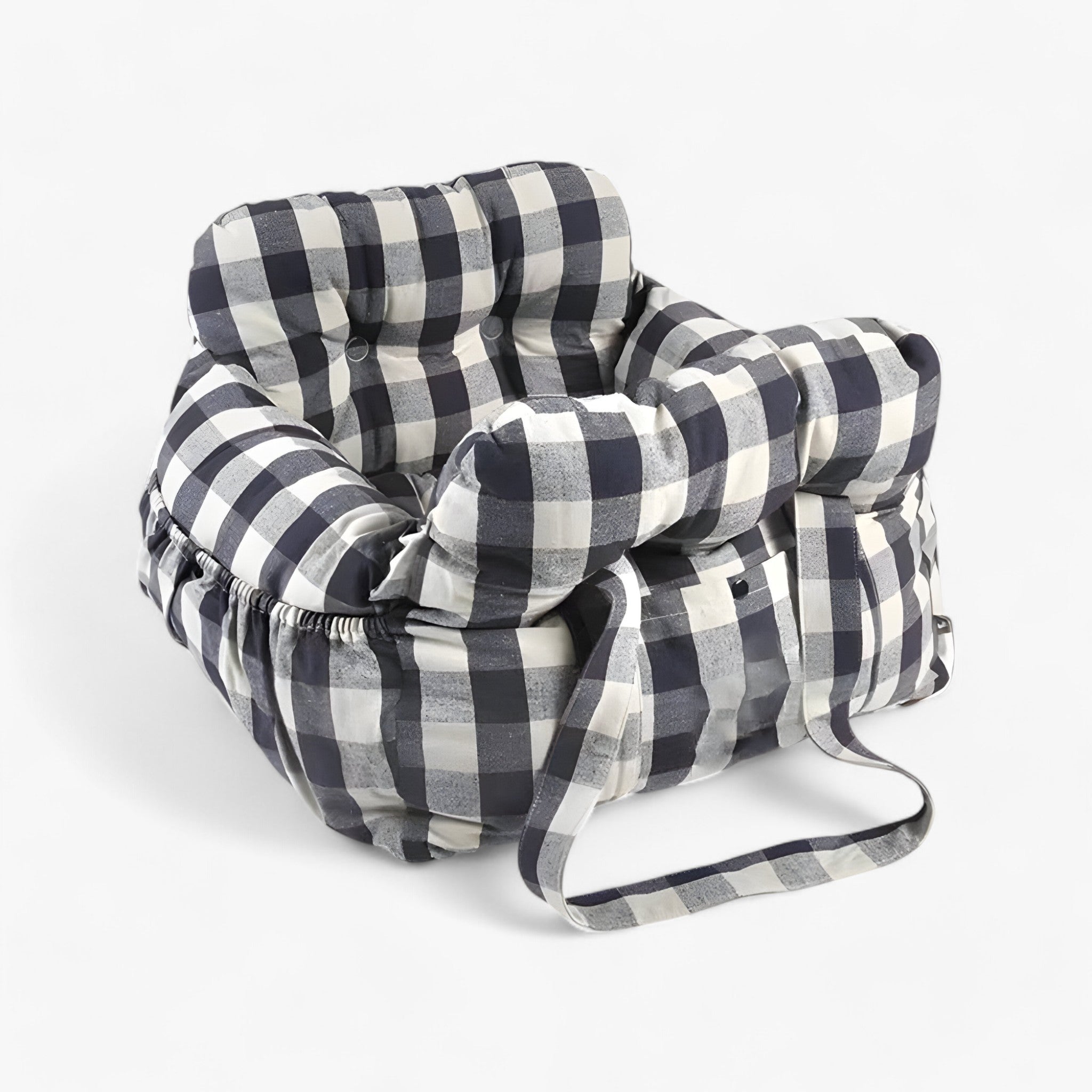 Cesto per Cani in Vimini Naturale, Letto Cuccia Robusto per Cani di Taglia Media/Grande - Diamanti neri e bianchi - anti-anxiety dog bed calming dog bed cani cesto cesto cani pets & supplies uomo - Concept Palermo