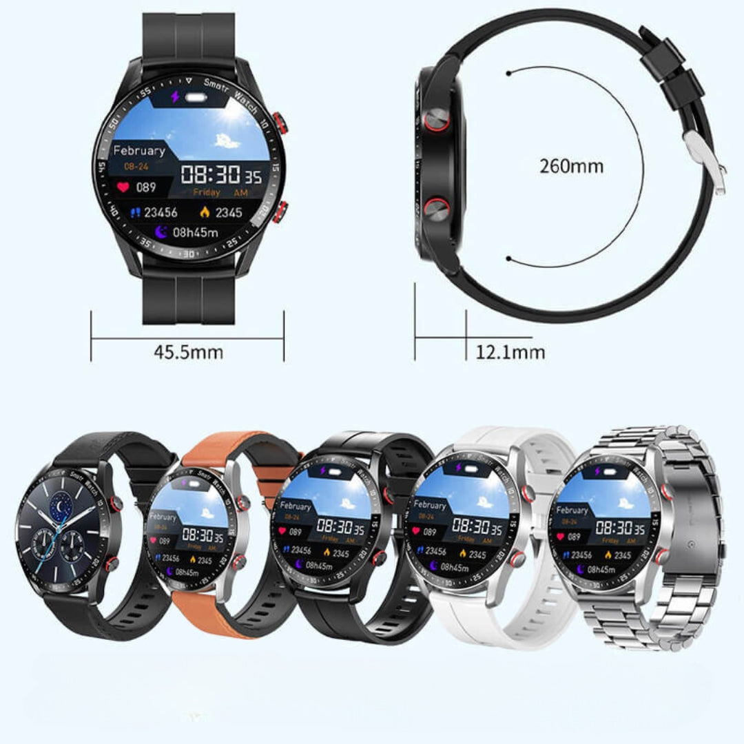 Orologio Automatico Uomo Svizzero in Acciaio Inox, Quadrante Blu - Alta Precisione - - alle producten collecti collectie design heren horloge mode orologio orologio svizzero precisione qualità svizzero uomo watches winter - Concept Palermo