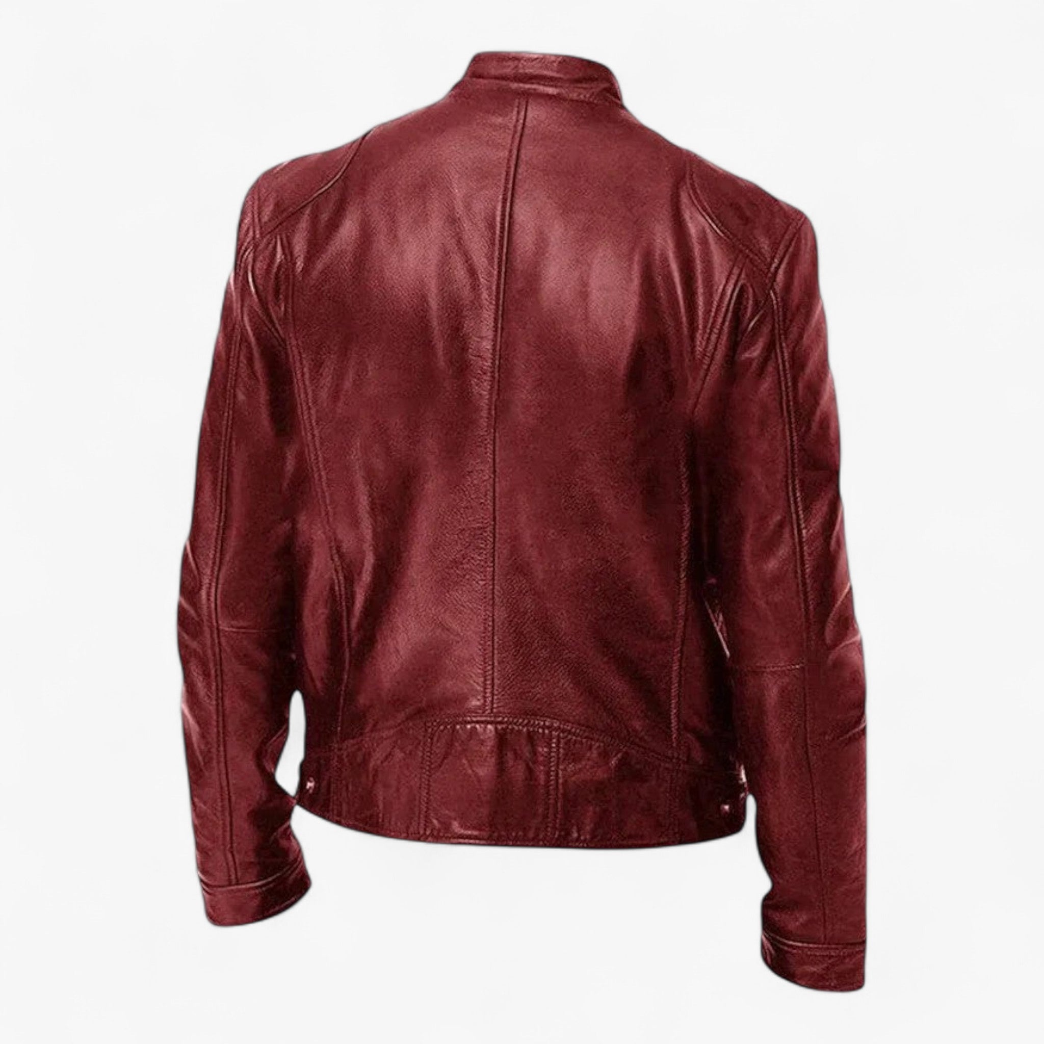 Giacca di Pelle Casual Uomo - - casual giacca giacca pelle Leather men men's coats & jackets pelle uomo Winter - Concept Palermo