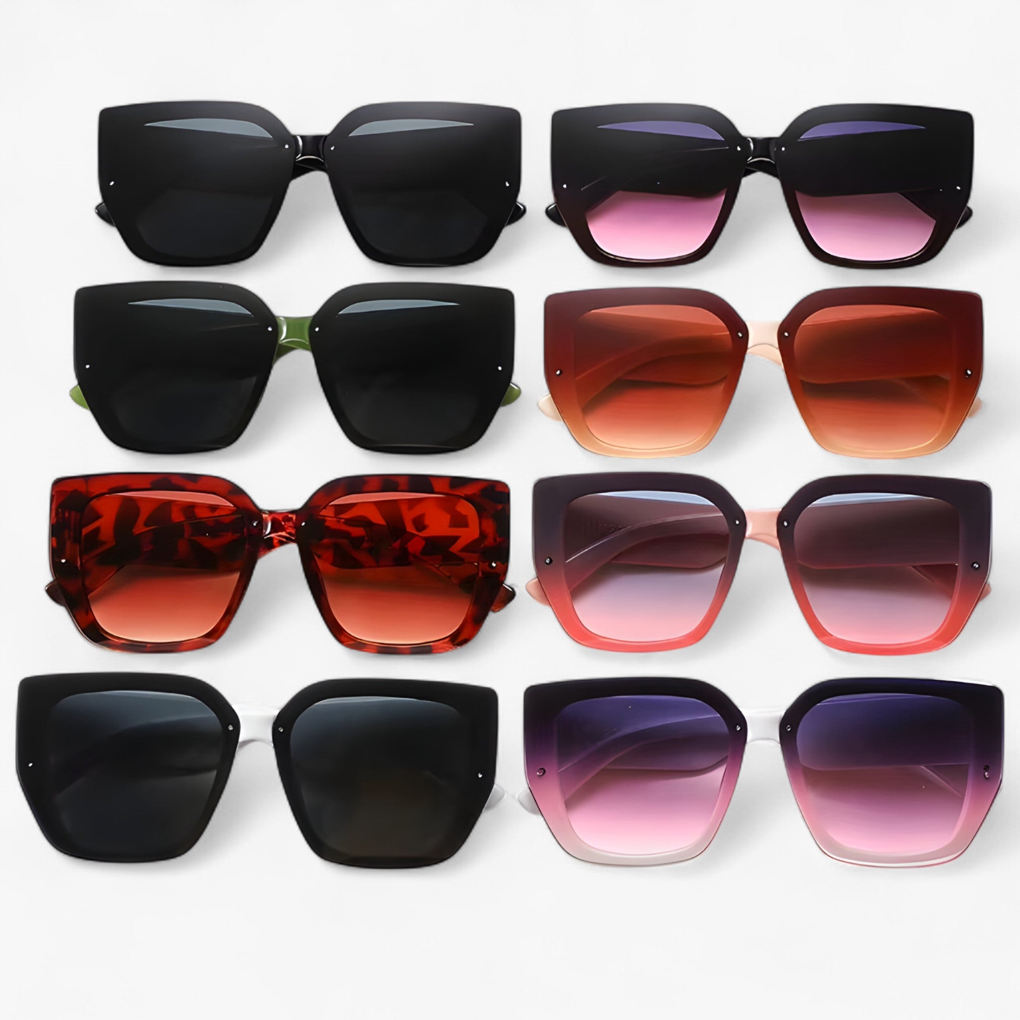 Occhiali da sole poligonali retrò multicolore da donna - - donna Fashion Sunglasses men sunglasses polarized mens sunglasses multicolore occhiali occhiali sole Polarized man sunglasses poligonali retr sole sunglasses sunglasses polarized men - Concept Palermo
