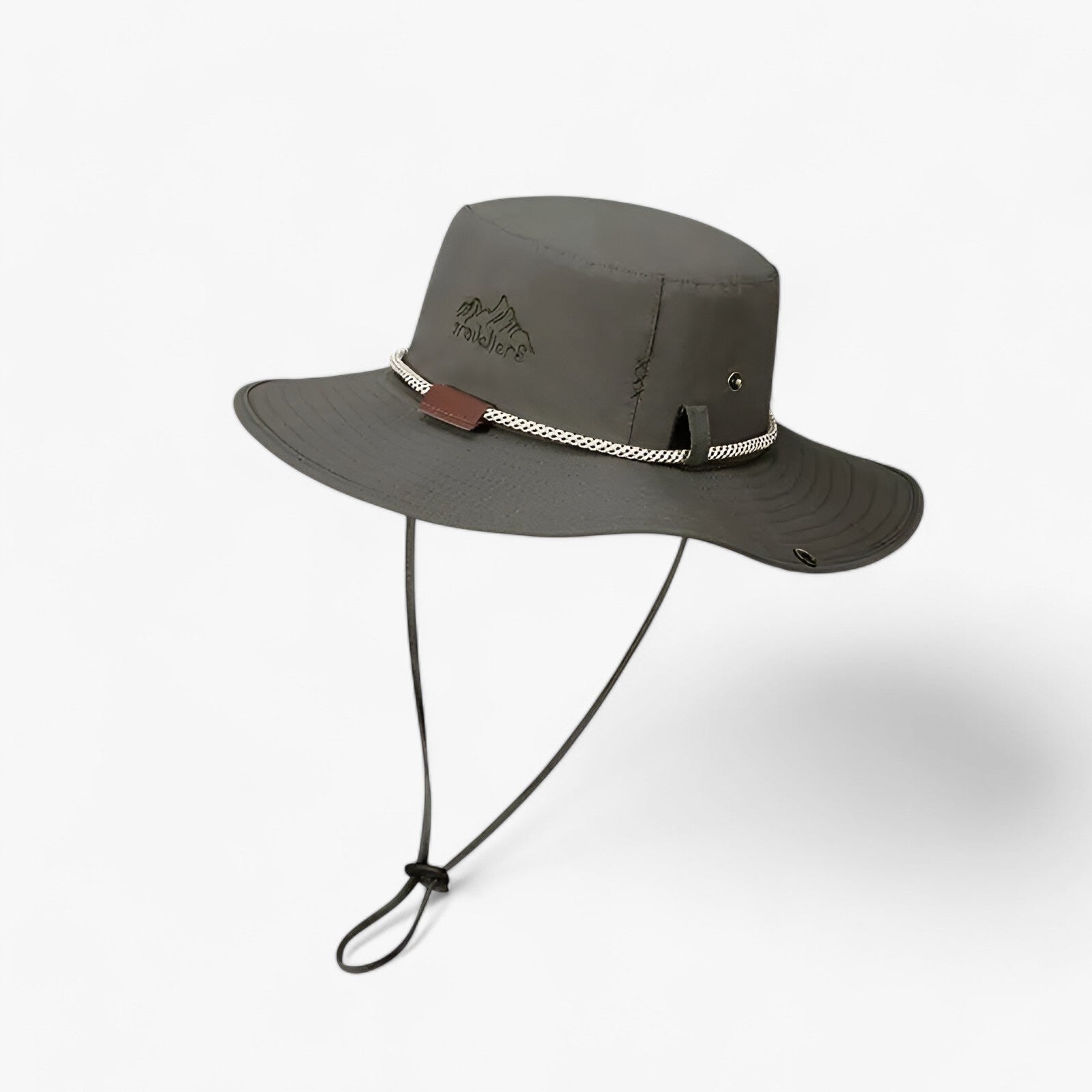 Cappello Impermeabile Anti-UV Uomo, Protezione Solare UPF 50+, Traspirante, per Pesca/Trekking - XMZ263 verde militare 55-60cm - anti cappello cappello impermeabile impermeabile Mens fashion Mens hat uomo - Concept Palermo
