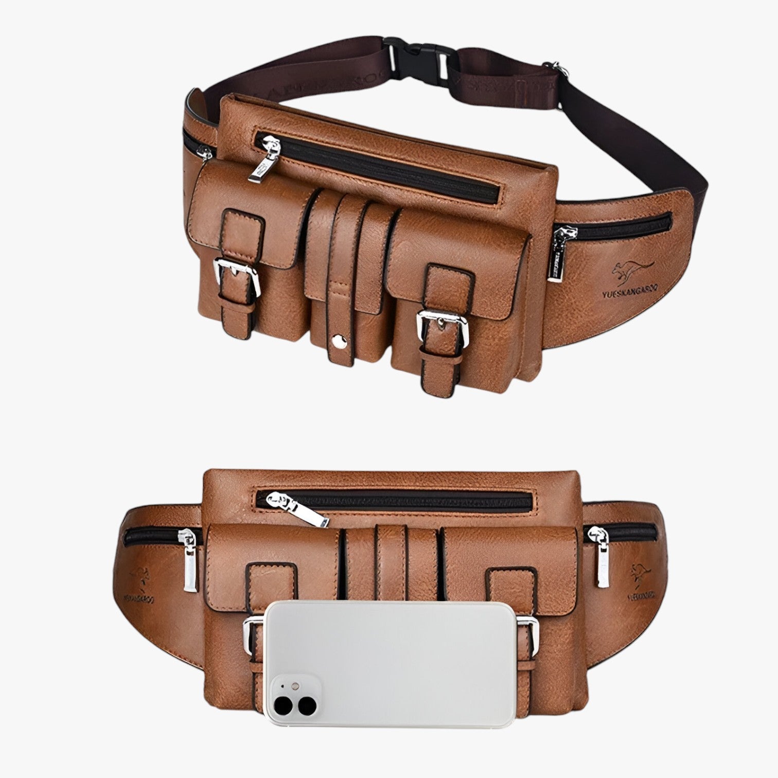 Marsupio in pelle da uomo - Comodo, sicuro - - bag Bags Leather Bag marsupio marsupio pelle mens bag pelle sicuro uomo - Concept Palermo