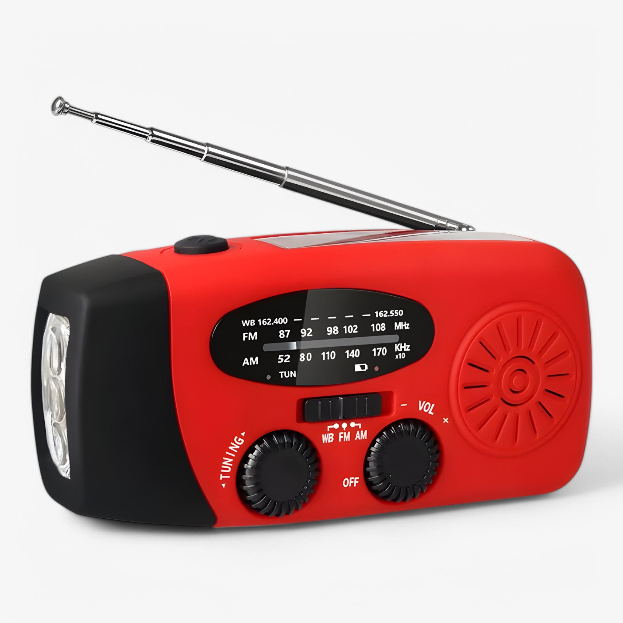 Radio Multifunzione - - ANFM radio crisis hulpmiddel draagbare radio handgenerator home & garden mobiel opladen multifunctionele radio multifunzione noodradio oplaadbare noodradio radio radio multifunzione waterdichte radio zaklampradio - Concept Palermo