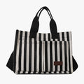 Bolso bandolera amplio de lona para el día y viajes para hombre
