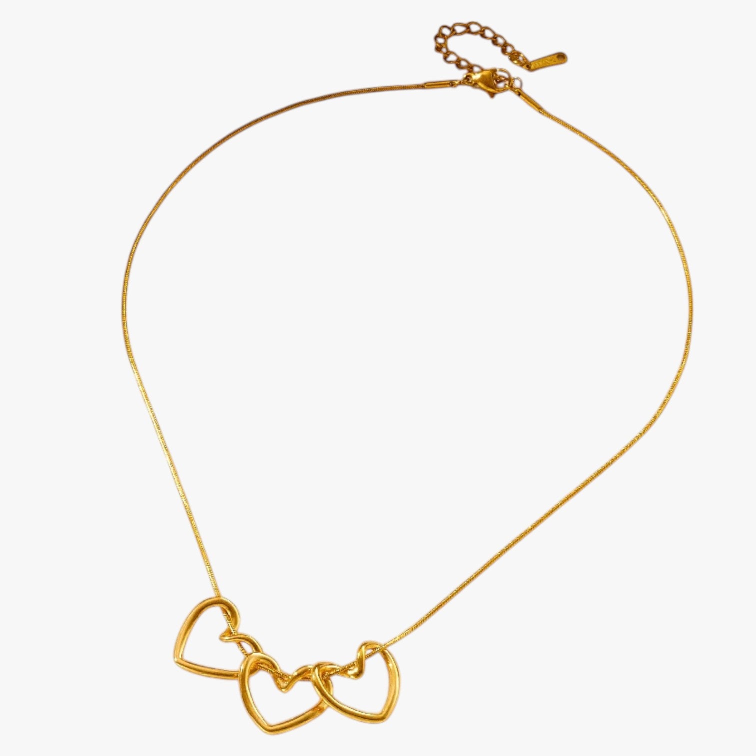 Collana minimalista con cuore dorato Uomo - - collana collana minimalista cuore elegant womens necklaces jewelry minimalista necklace NECKLACES Necklaces for Women uomo - Concept Palermo
