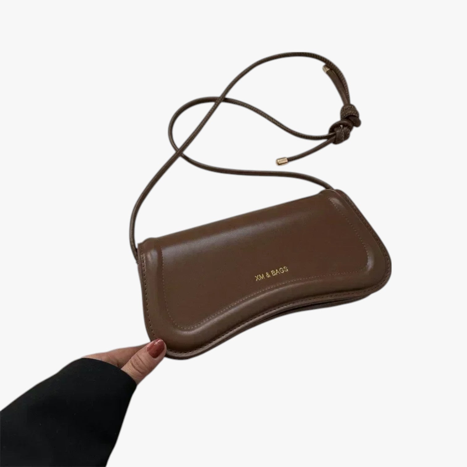 Borsetta Donna in Ecopelle, Compatta e Versatile per Tutti i Giorni - Marrone - Bags borsetta borsetta donna compatta donna ecopelle giorni Shoulder Bags versatile women bags - Concept Palermo