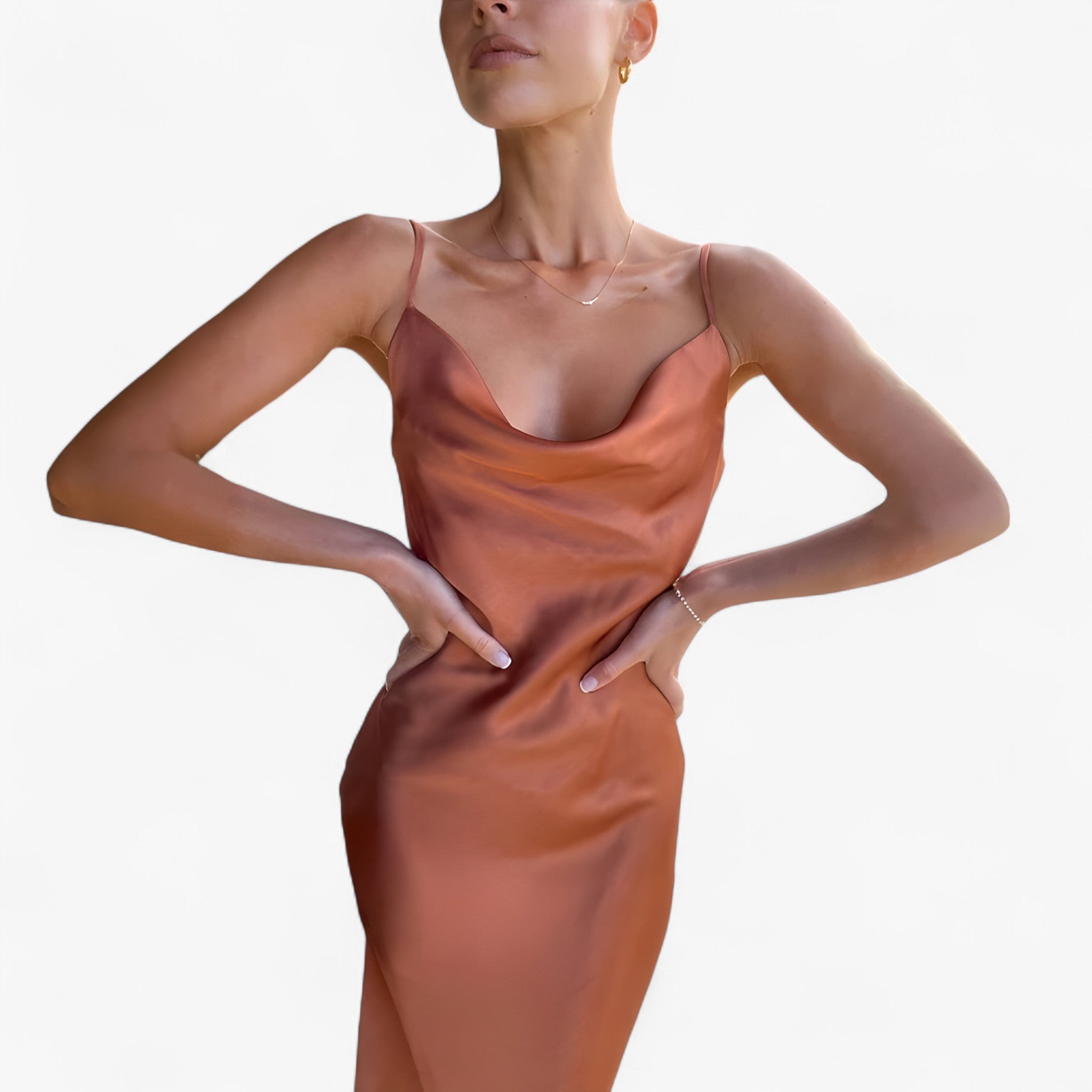 Abito Lungo da Uomo in Seta e Pelle, Elegante e Morbido - - abito abito seta dianne | abito lungo in seta - €25 pelle seta uomo - Concept Palermo