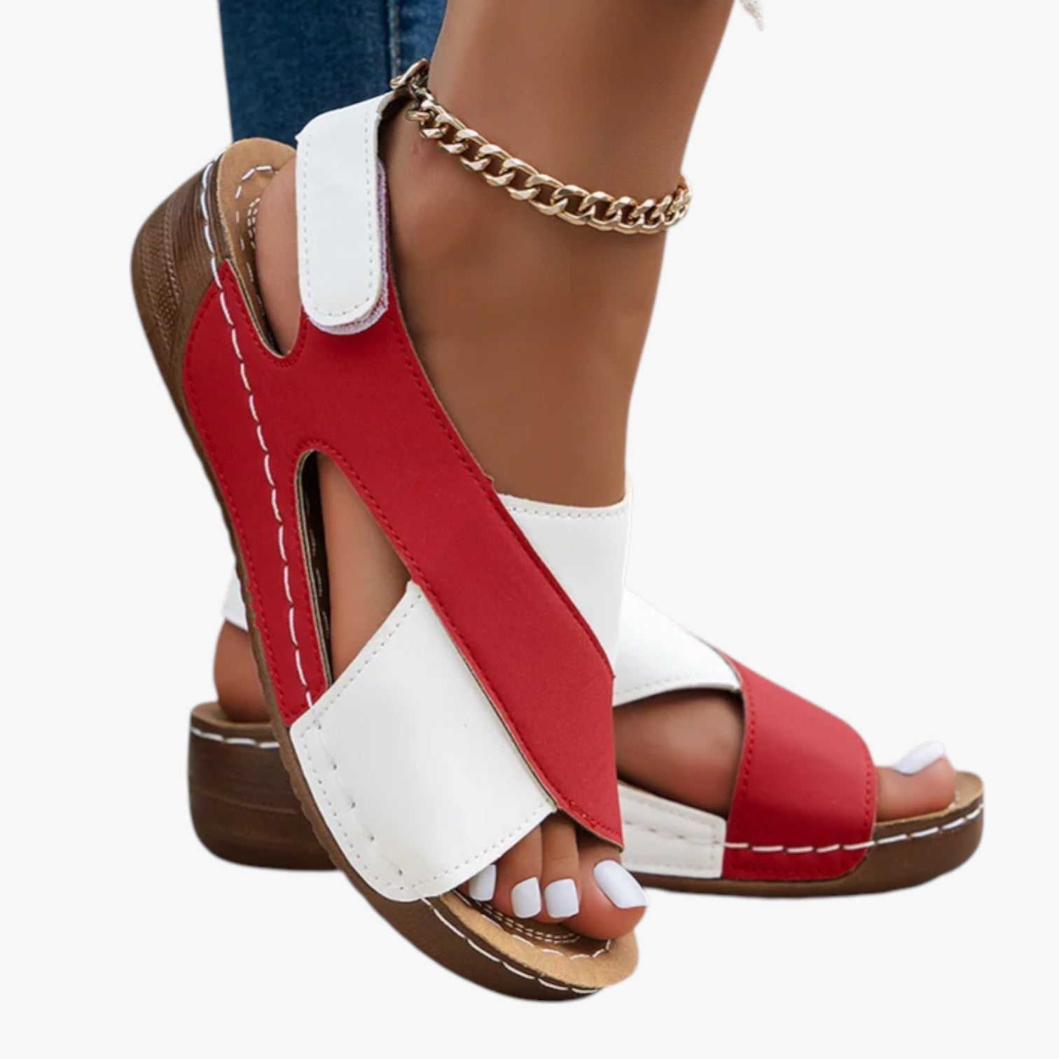Comodità estiva con stile - Sandali con zeppa morbidi e leggeri - - breathable sandals casual sandals comodità comodità estiva estiva fashion sandals leggeri morbidi sandali sandals stile womens sandal - Concept Palermo