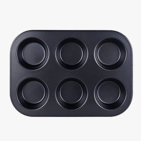 Stampo per Muffin Antiaderente - Muffin, Senza Problemi Uomo - 6 fori - antiaderente Kitchen kitchen & dining kitchen accessory kitchen tools Linen Men muffin problemi stampo stampo muffin uomo - Concept Palermo