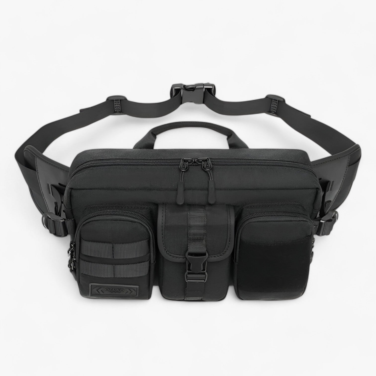 Borsa a tracolla anti-furto ricaricabile USB Uomo - nero - anti bag bags borsa borsa tracolla furto mens bag ricaricabile tracolla uomo - Concept Palermo