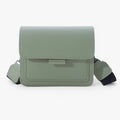 Bolso de hombro retro y espacioso con correa ancha para mujer