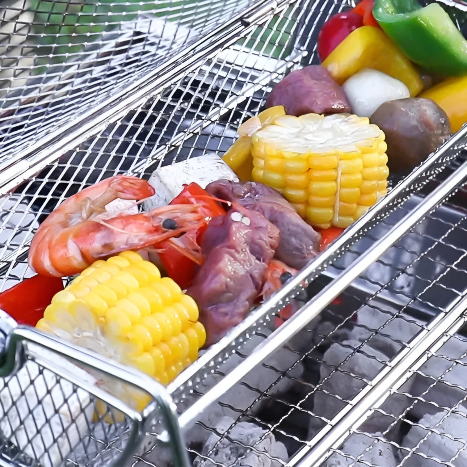 Cesto per affumicare BBQ – Sapore affumicato, grigliatura facile Nero - - affumicare affumicato cesto cesto affumicare facile grigliatura Kitchen kitchen & dining kitchen accessory kitchen tools sapore - Concept Palermo
