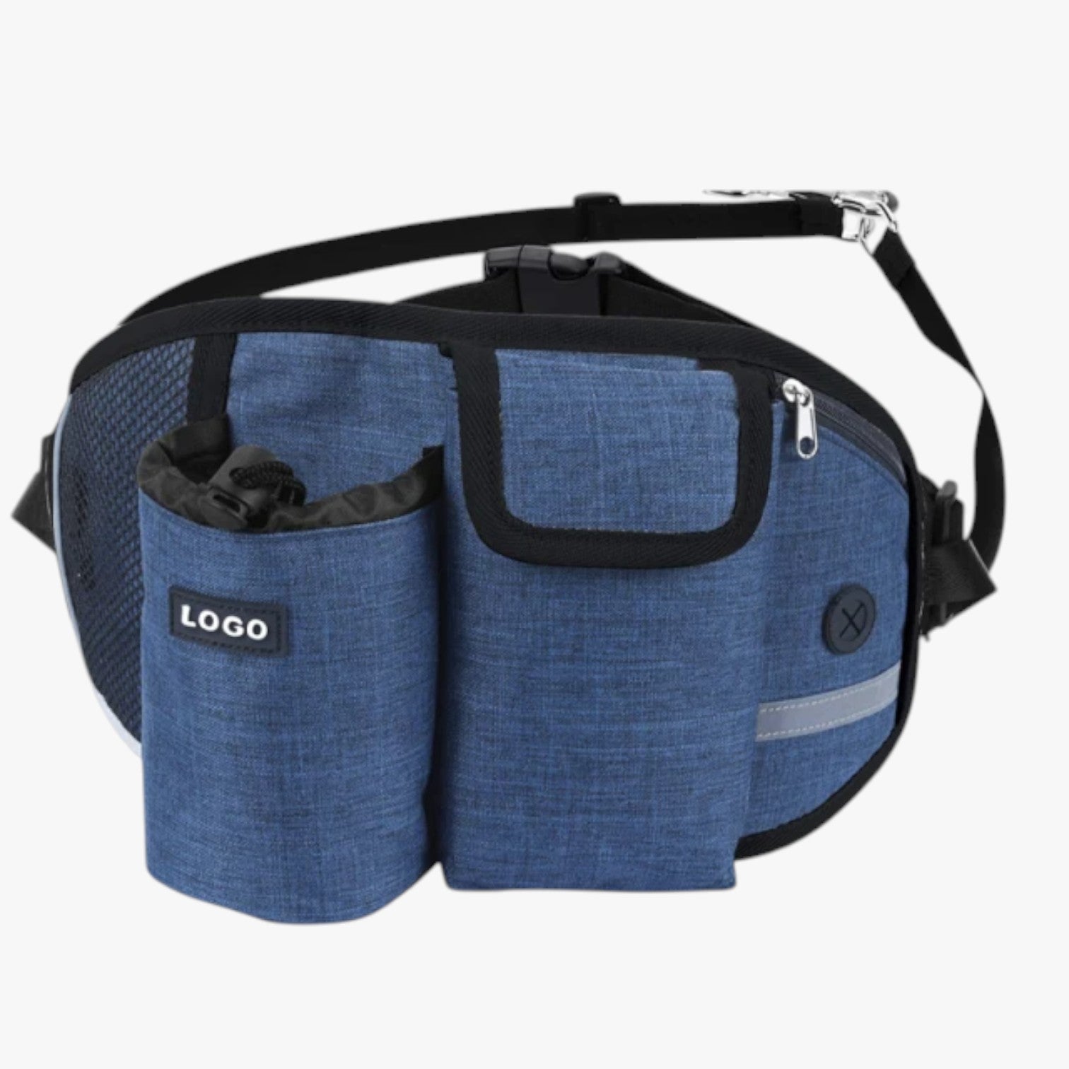 Marsupio Sportivo con Porta-Premi e Guinzaglio Riflettente Uomo - Blu NO GUinzaglio Cina - guinzaglio marsupio marsupio sportivo pet pet accessories petproduct Pets pets & supplies porta premi riflettente sportivo - Concept Palermo