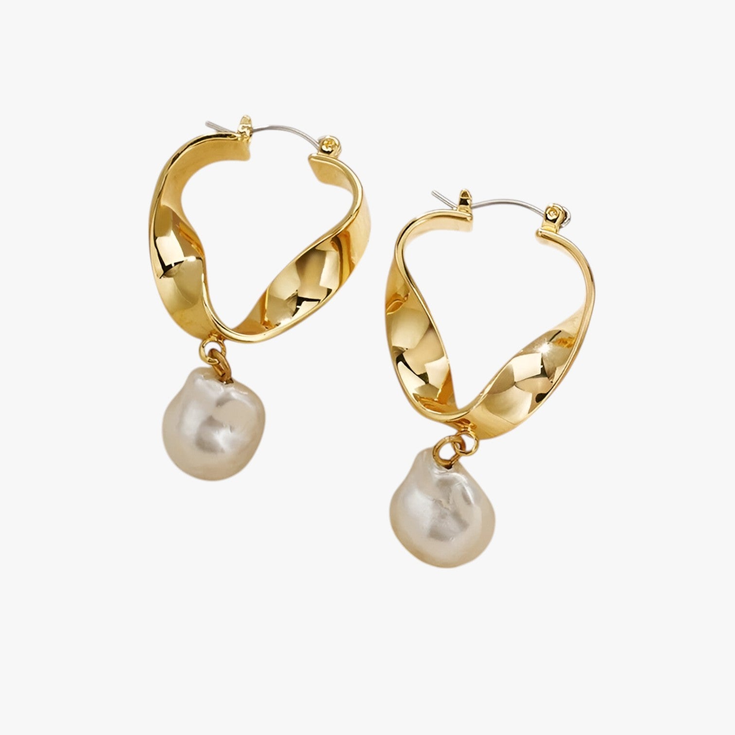 Orecchini a perno Torque - Sostenibili e Stilosi in Oro 18k Placcato Uomo - - Accessories Jewelry EARRINGS jewelry orecchini orecchini perno perno placcato sostenibili stilosi torque - Concept Palermo