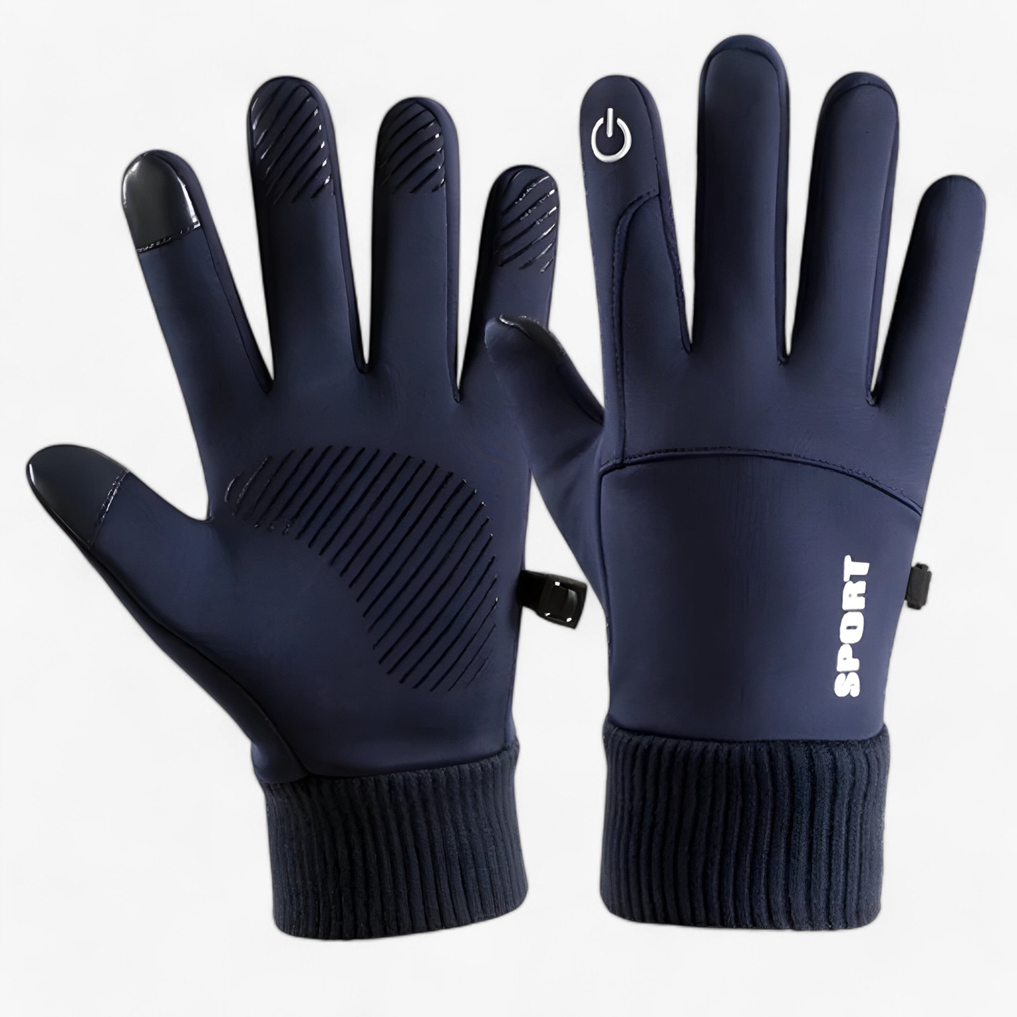 Guanti invernali impermeabili - Calore, grip e touchscreen Uomo - Blu - calore gloves & mittens grip guanti guanti invernali impermeabili invernali touchscreen - Concept Palermo