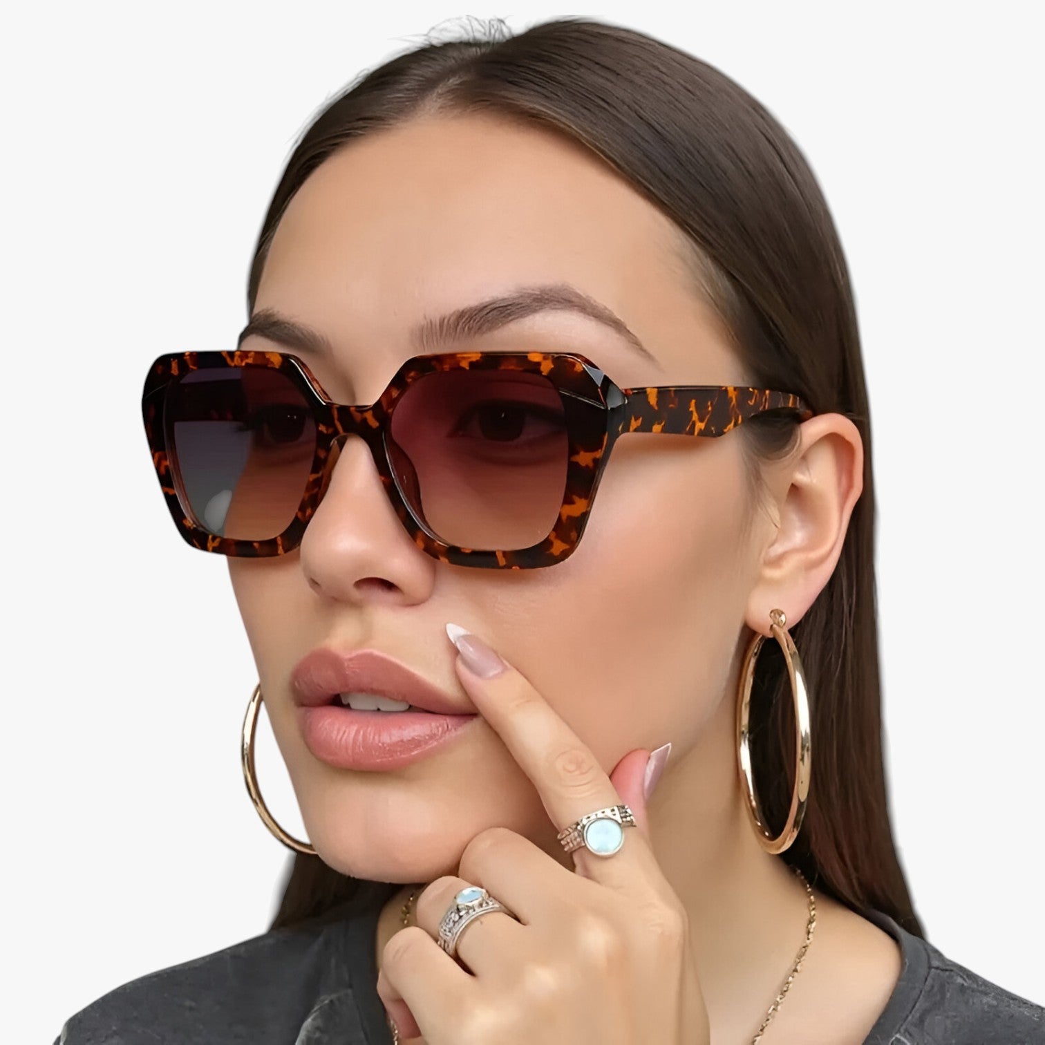 Occhiali da sole quadrati sfumati da donna - - donna Fashion Sunglasses occhiali occhiali sole polarized sunglasses women quadrati sfumati sole sunglasses sunglasses for women - Concept Palermo