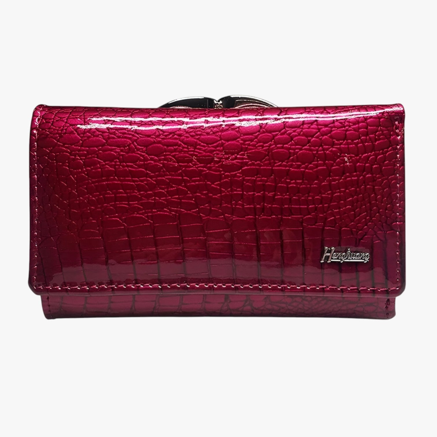 Portafoglio da donna in pelle di lusso pratico - borgogna - donna pelle portafoglio portafoglio donna pratico wallet wallets womens wallet - Concept Palermo