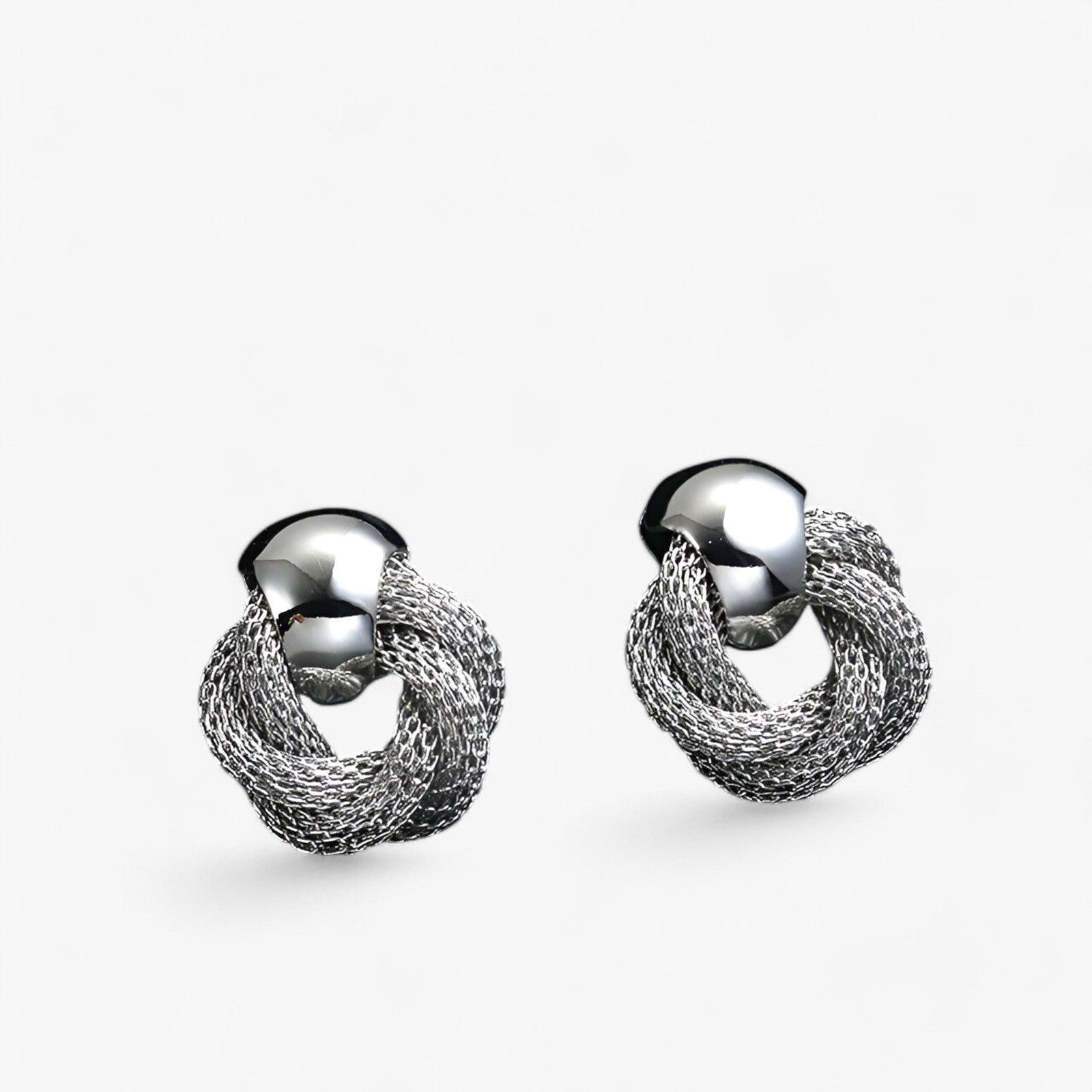 Orecchini Twist Metallici per Ogni Occasione Donna - Argento - donna EARRINGS Earrings for Women Girls jewelry metallici New Fashion Earrings occasione ogni orecchini orecchini twist twist - Concept Palermo