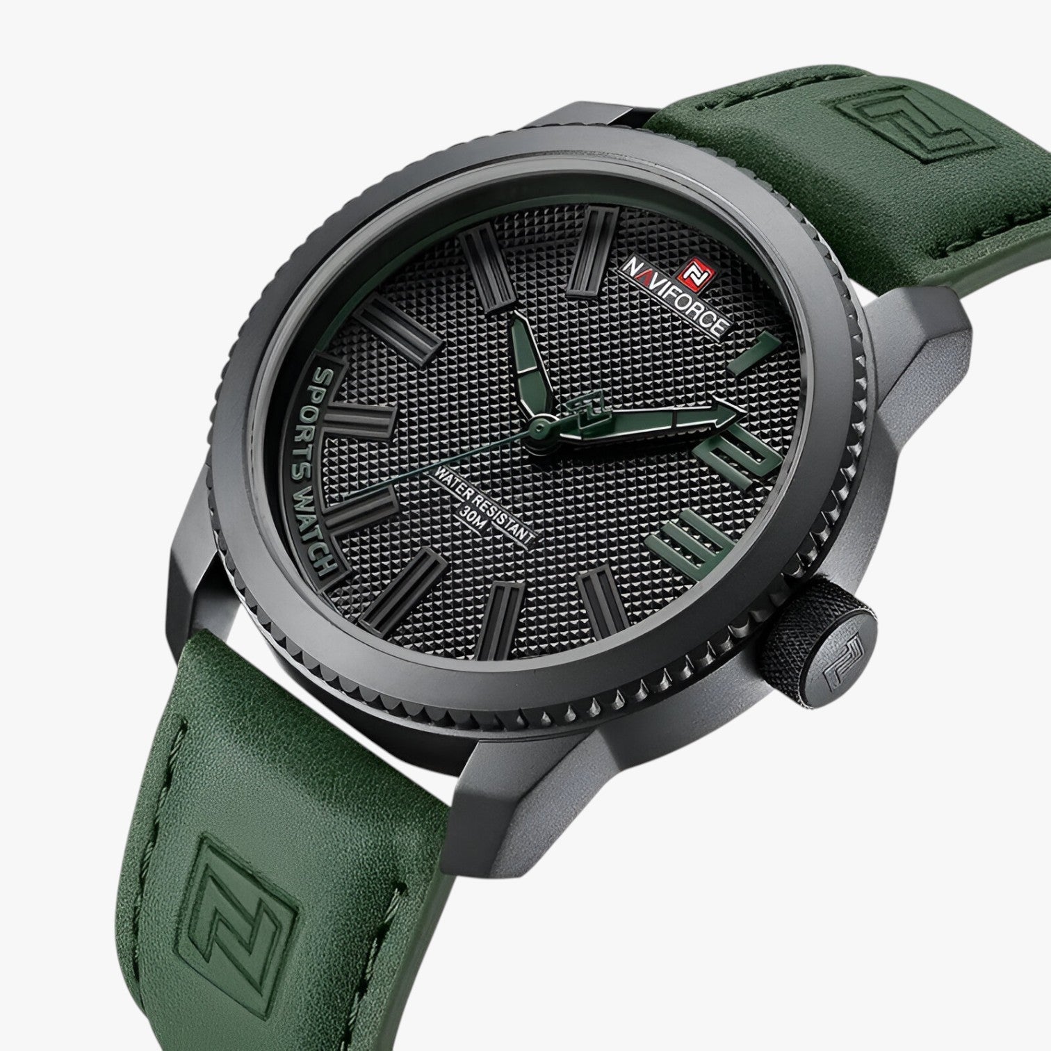 Orologio sportivo e impermeabile da uomo - Verde nero - impermeabile mens watch orologio orologio sportivo sportivo uomo watch for men watches WATCHES FOR MEN - Concept Palermo