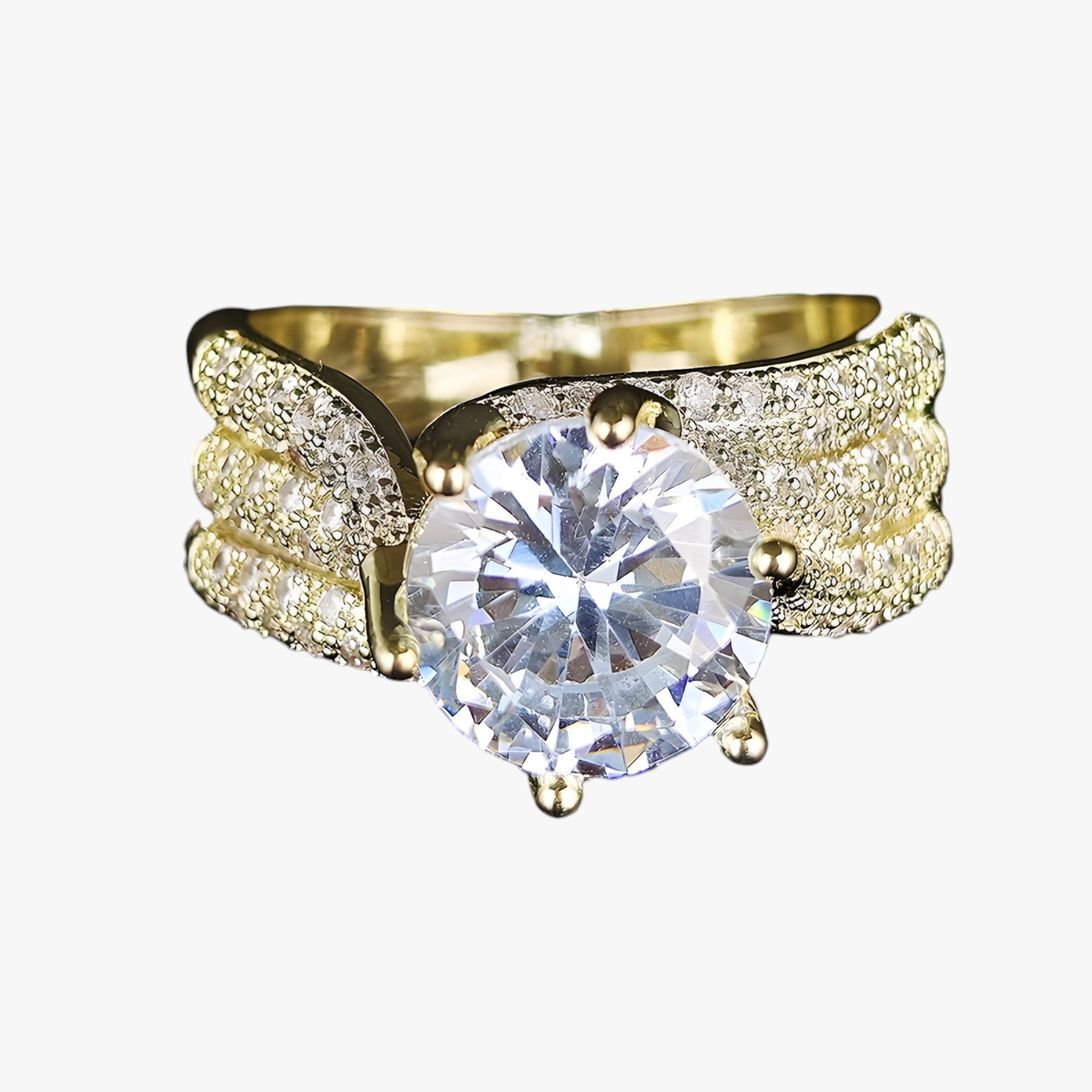 Crystal Glow: Anello di lusso per donne - - Accessories Jewelry anello crystal crystal glow donne glow jewelry Rings - Concept Palermo