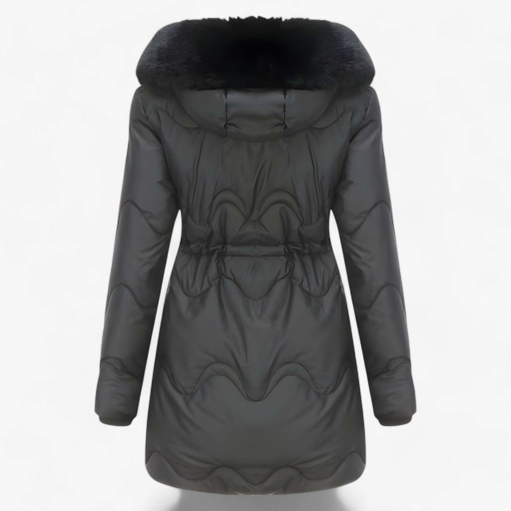 Piumino invernale - con cappuccio e pelliccia spessa per un massimo calore Uomo - Nero - Bestseller-tag calore cappuccio invernale massimo pelliccia piumino piumino invernale spessa - Concept Palermo