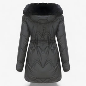 Piumino invernale - con cappuccio e pelliccia spessa per un massimo calore Uomo - Nero - Bestseller-tag calore cappuccio invernale Linen massimo Men pelliccia piumino piumino invernale Solid spessa - Concept Palermo