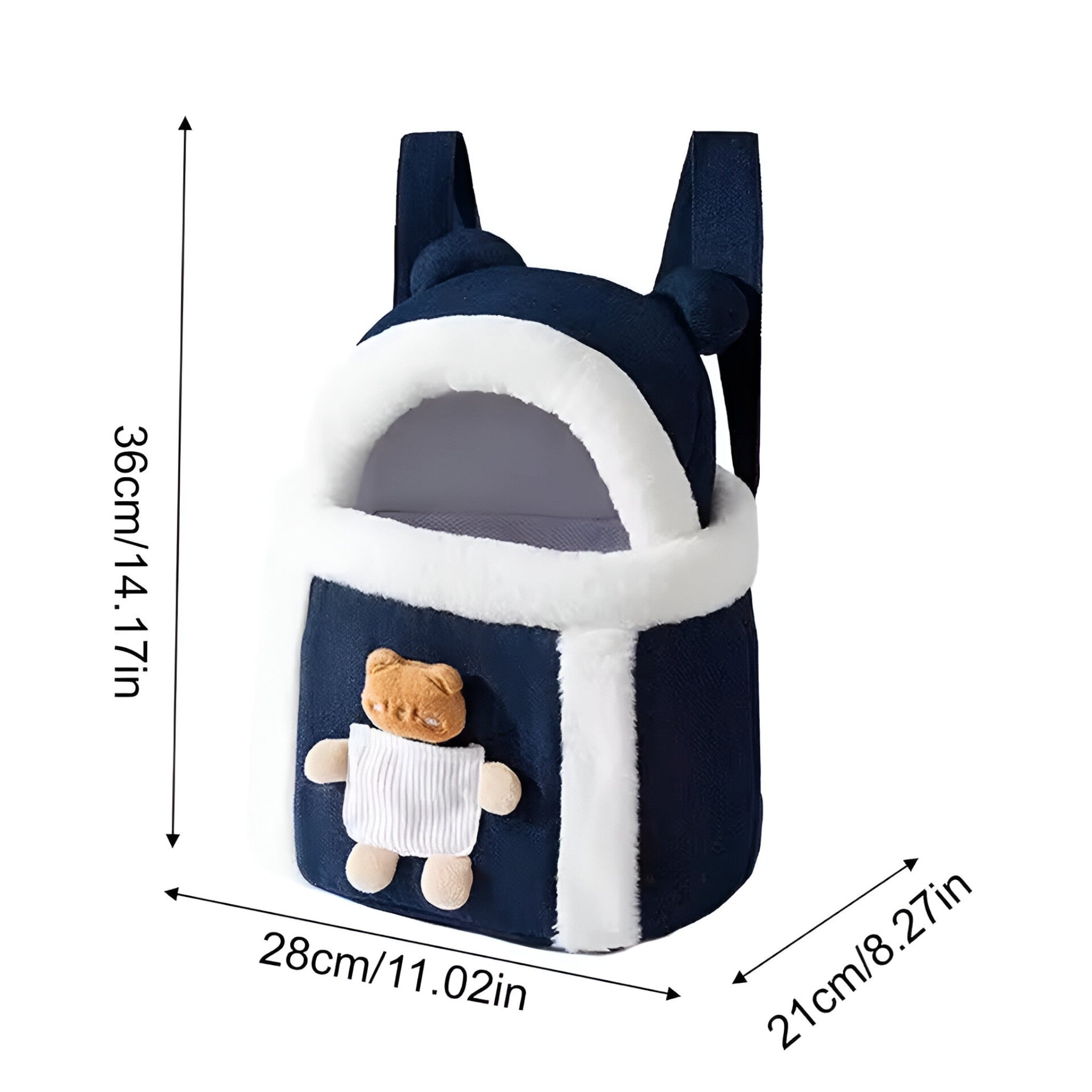 Borsa per gatti in peluche caldo - Comoda e sicura per viaggiare Uomo - - borsa borsa gatti caldo comoda gatti peluche pets & supplies sicura - Concept Palermo