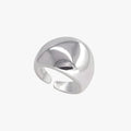 Anillo ajustable de plata – estilo audaz, elegancia sin esfuerzo